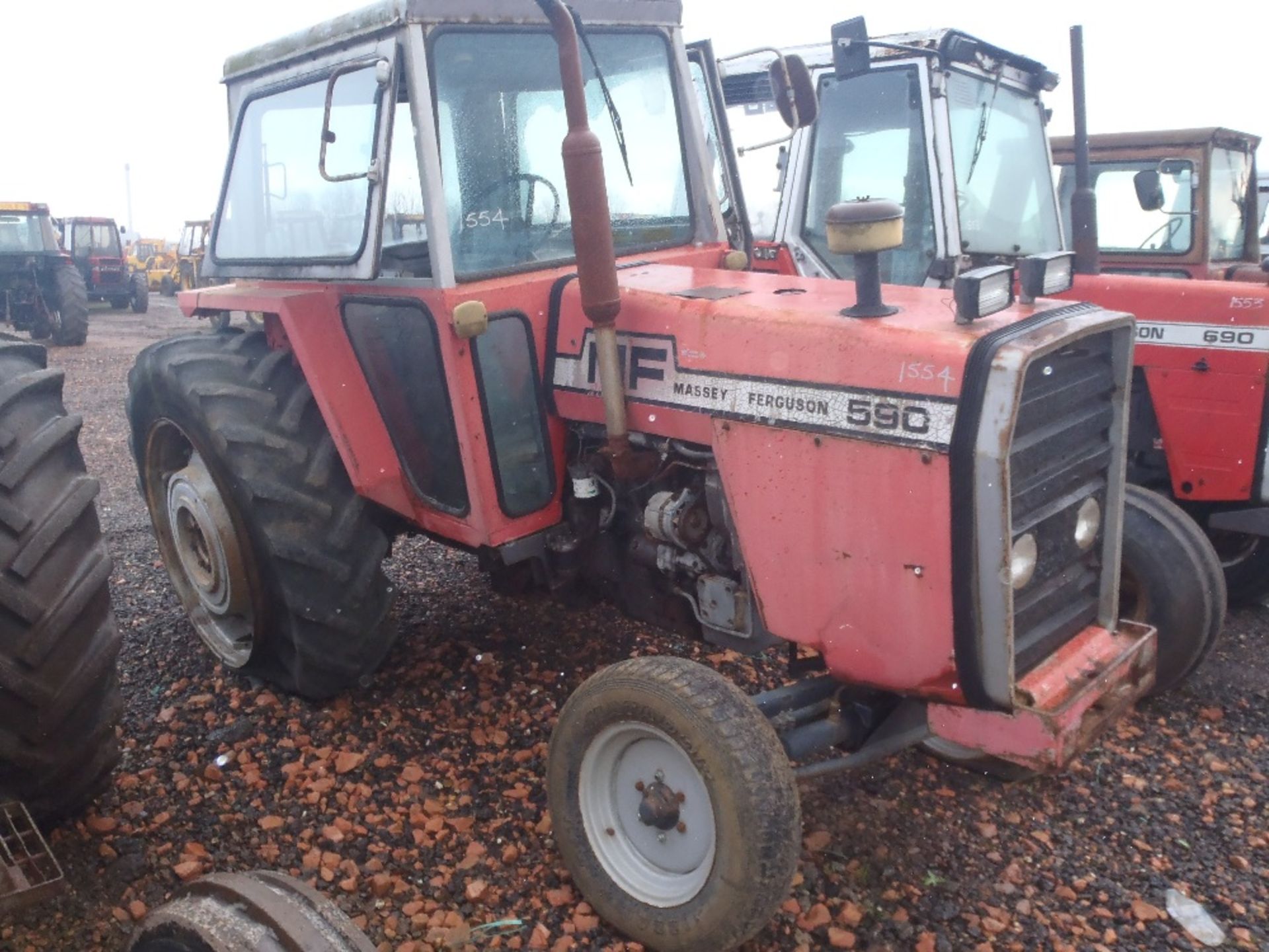 Massey Ferguson 590 2wd Tractor Ser.No.H211009 - Image 4 of 9