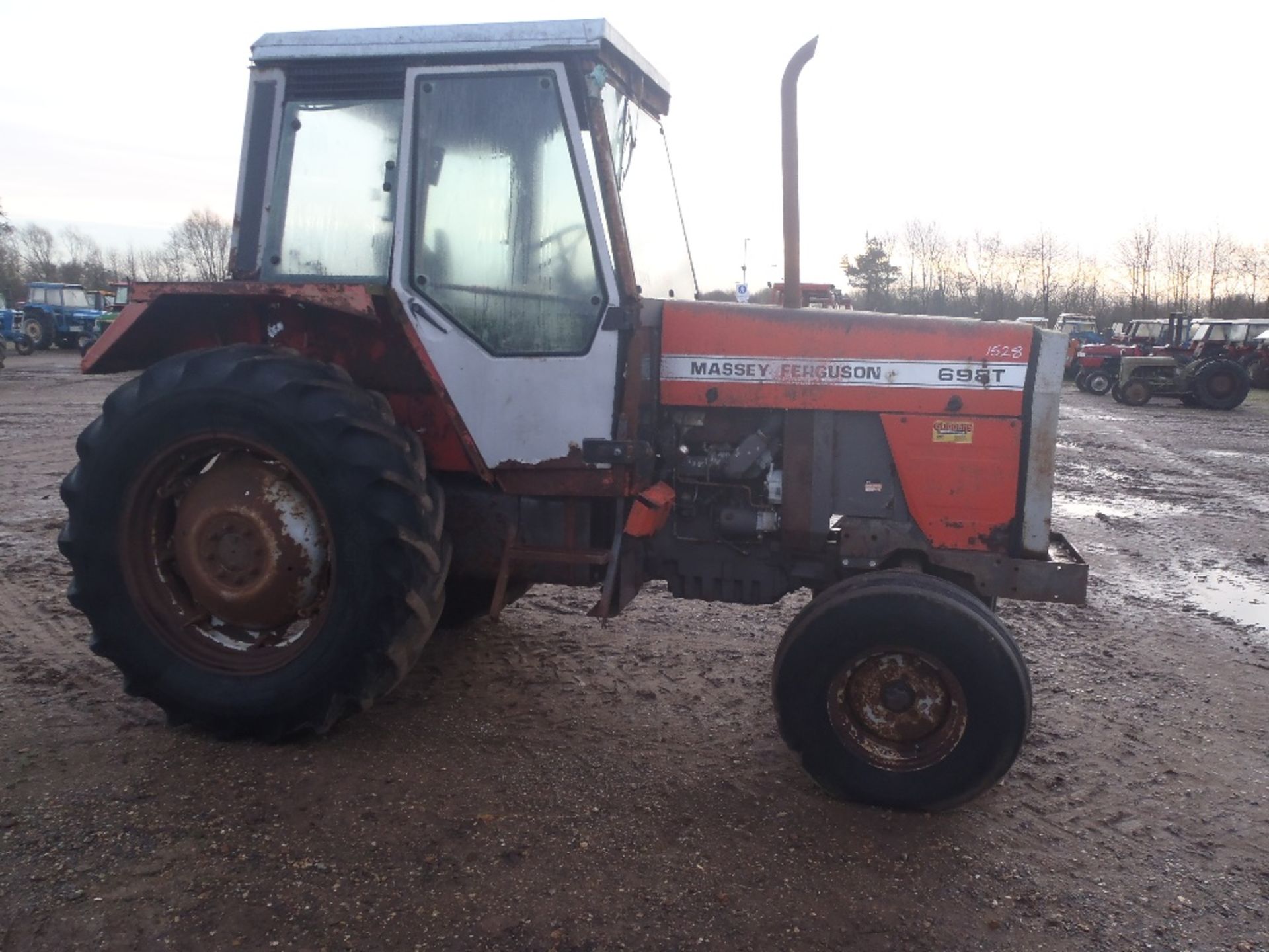 Massey Ferguson 698T 2wd Tractor V5 will be supplied. Reg No. D705 KRL - Image 3 of 9