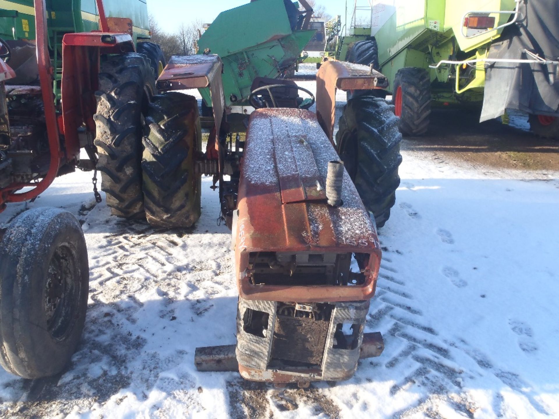 Massey Ferguson 178 Tractor with 4.248 Engine & Square Axle. For Spares Ser No 403144 - Image 2 of 6