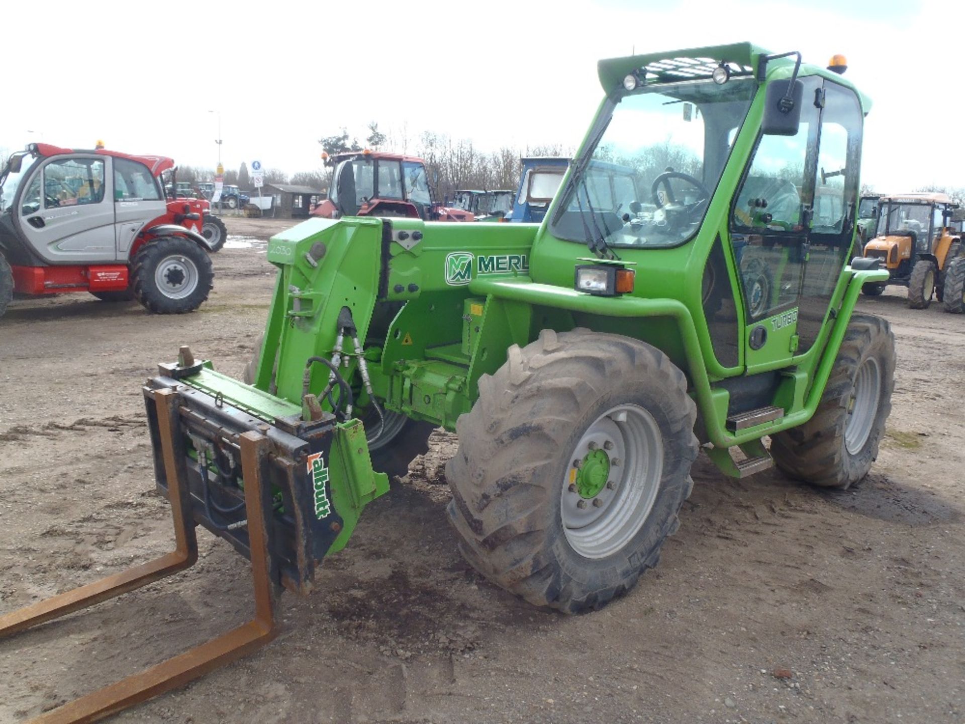 Merlo 34.7 Top Telescopic with Side Shift Carriage. V5 will be supplied. Reg.No. FX10 JKJ Ser No