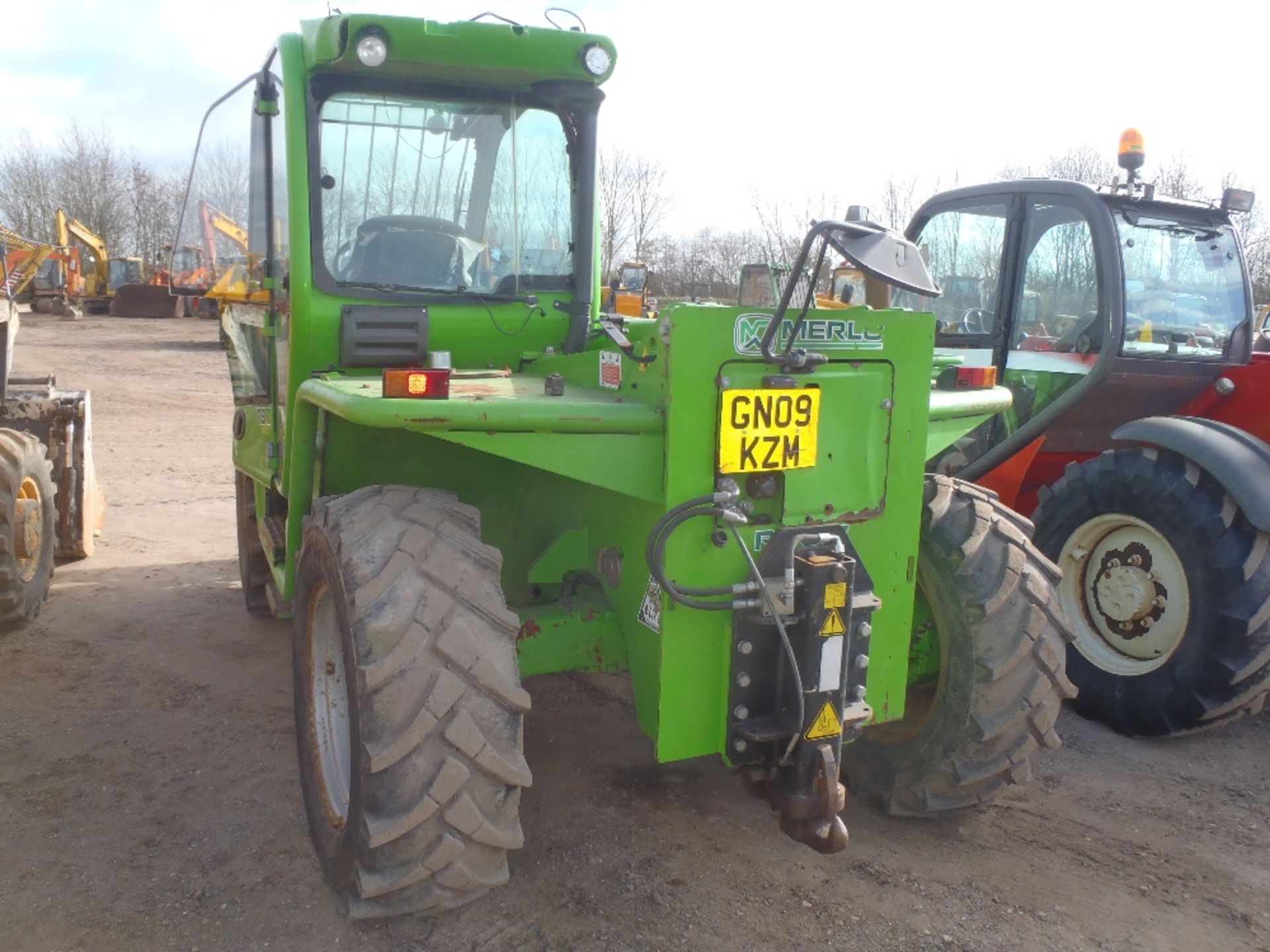 2009 Merlo 40.7 with Matbro Headstock Reg No GN09 KZM Ser No B8526979/B844533 - Image 3 of 4