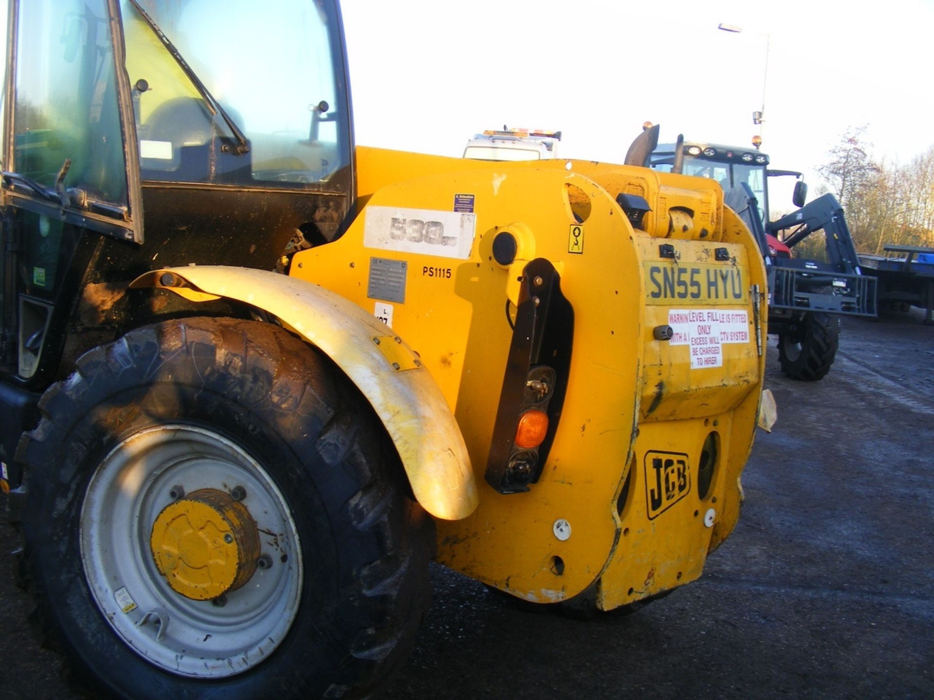 JCB 535-60 Teleporter V5 will be supplied. Reg No. NK0 500C