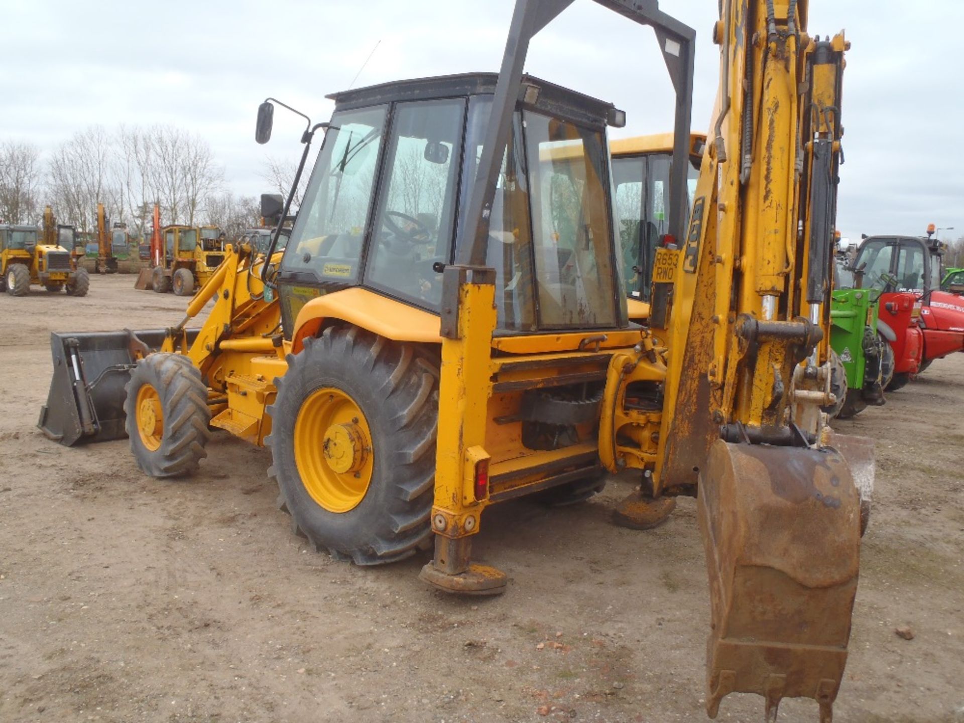 1998 JCB 3CX Manual Non Turbo With Pipework, Quick Fit Bucket. Hammer. V5 will be supplied. Ex - Image 8 of 8