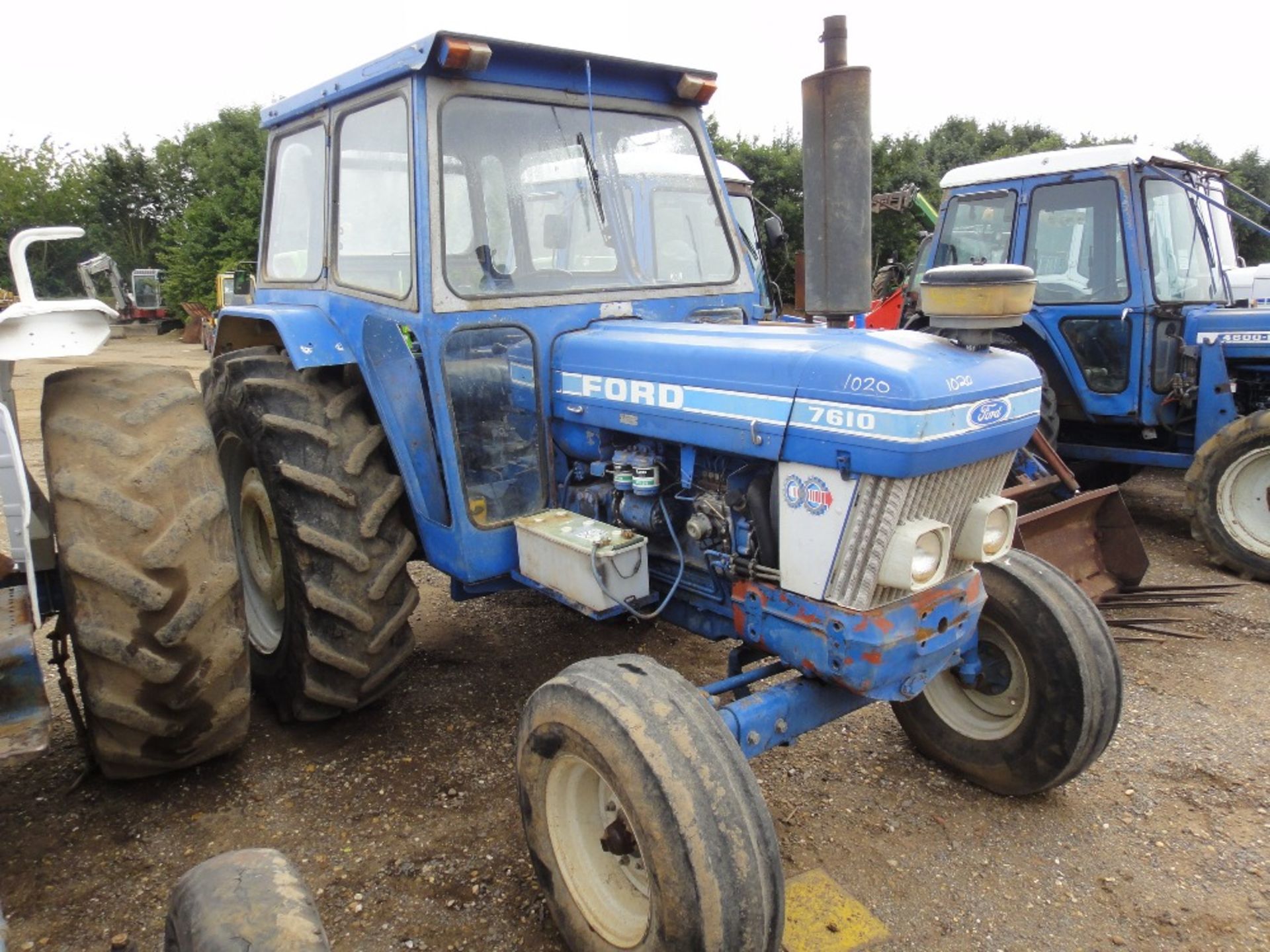 Ford 7610 2wd Tractor Ser.No. B423057 - Image 3 of 5