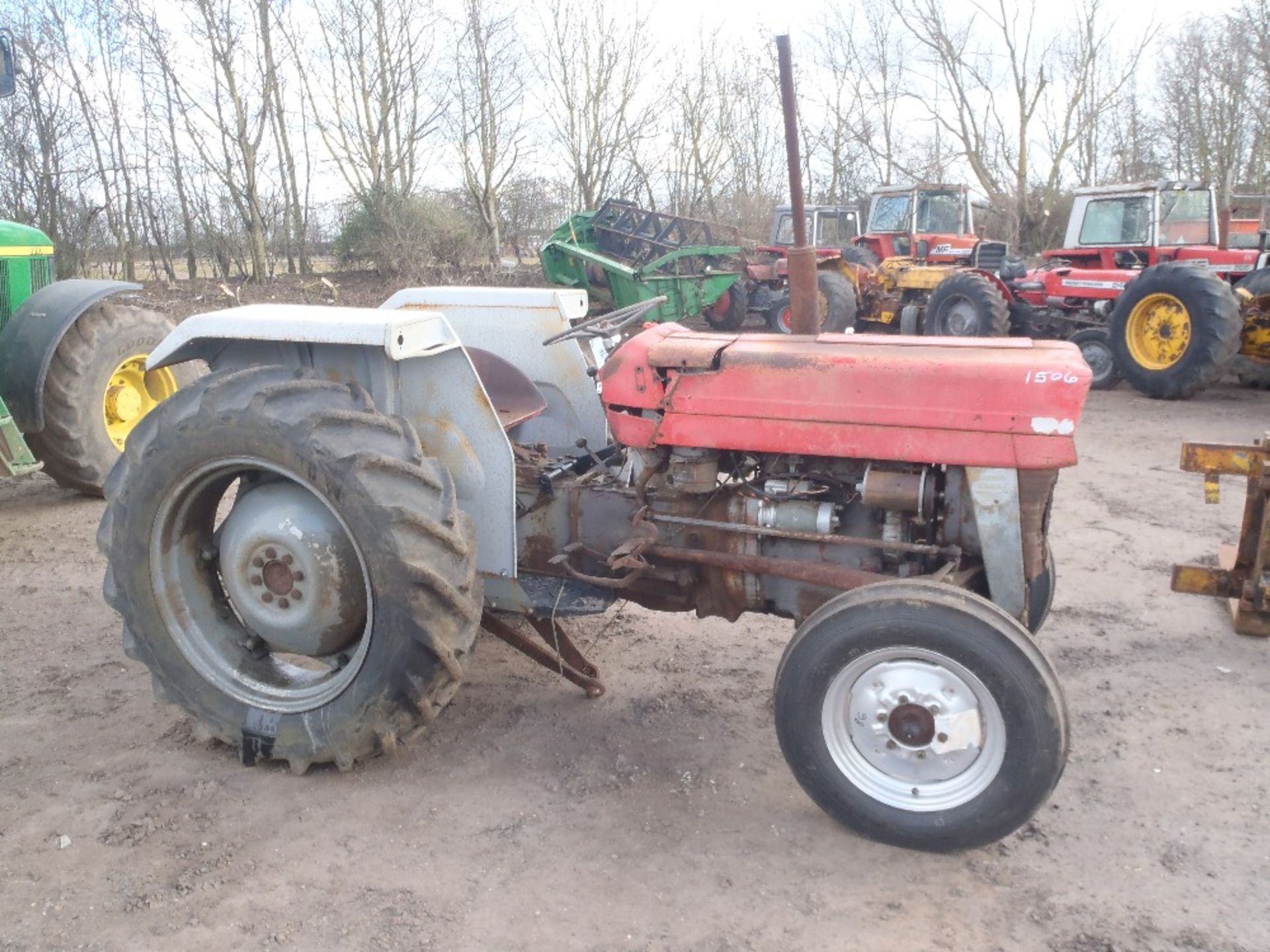 Massey Ferguson 135 2wd Tractor. V5 will be supplied. Reg.No. BVW 913G Ser No 113789 - Image 3 of 9