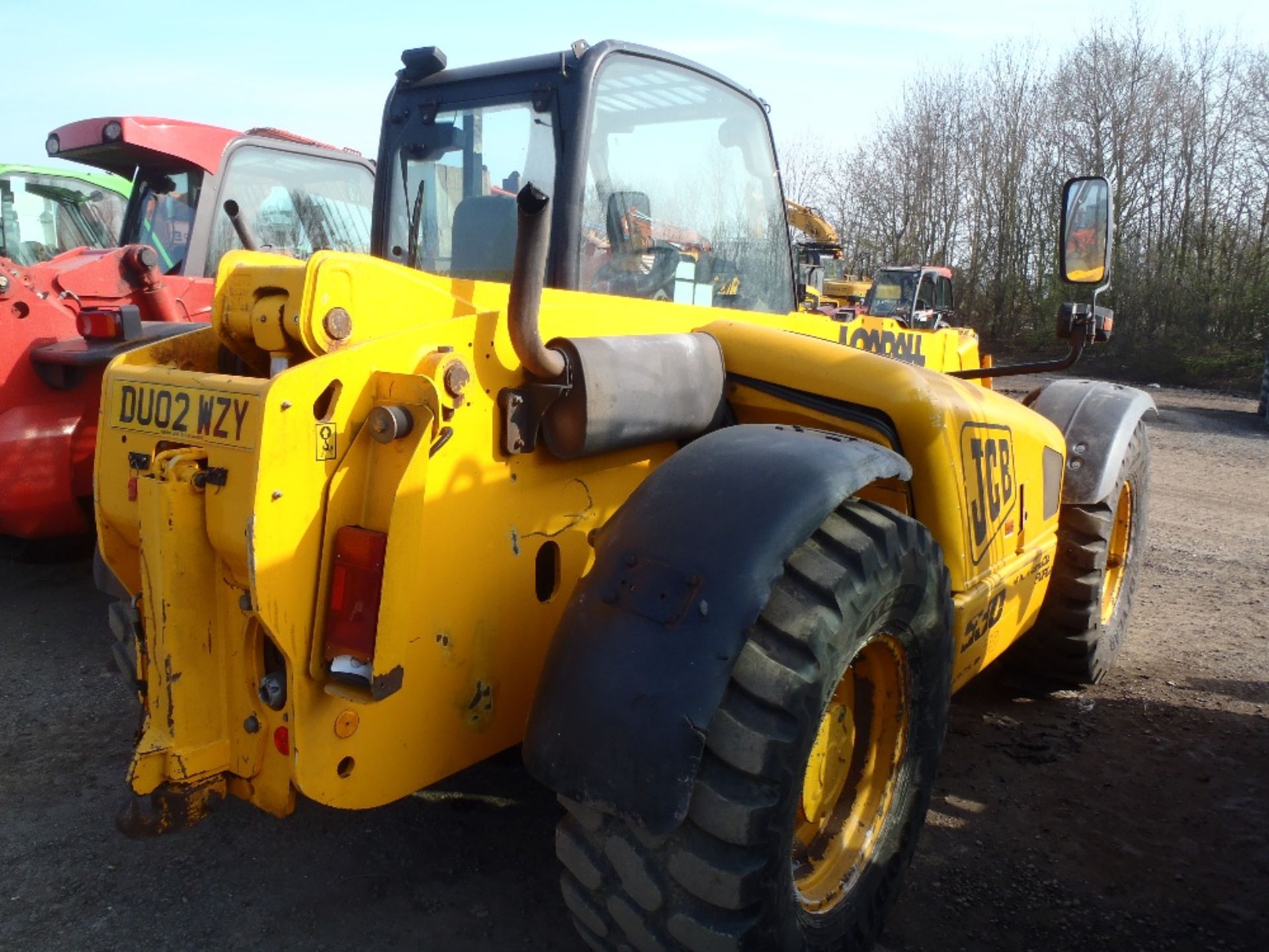 JCB 530-70 FS Loadall with Pallet Tines. V5 will be supplied. Reg No. DU02 WZY - Image 4 of 4