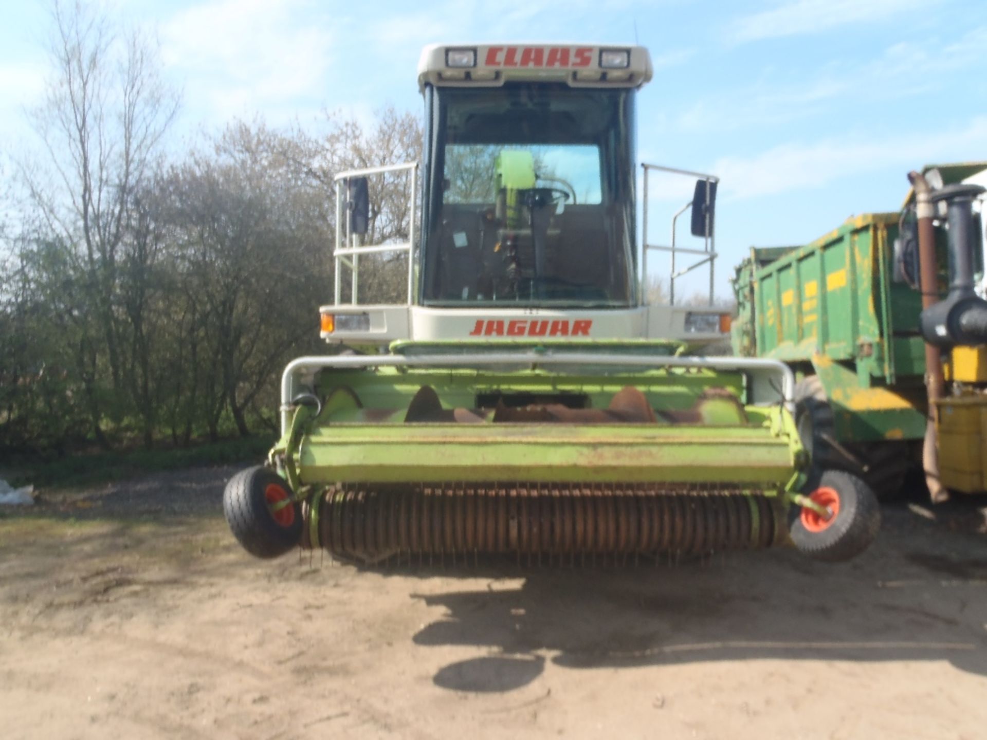 Claas Jaguar 840 Forage Harvester with 3m Grass Pick Up. Reg.No. T336 UOS - Image 3 of 7