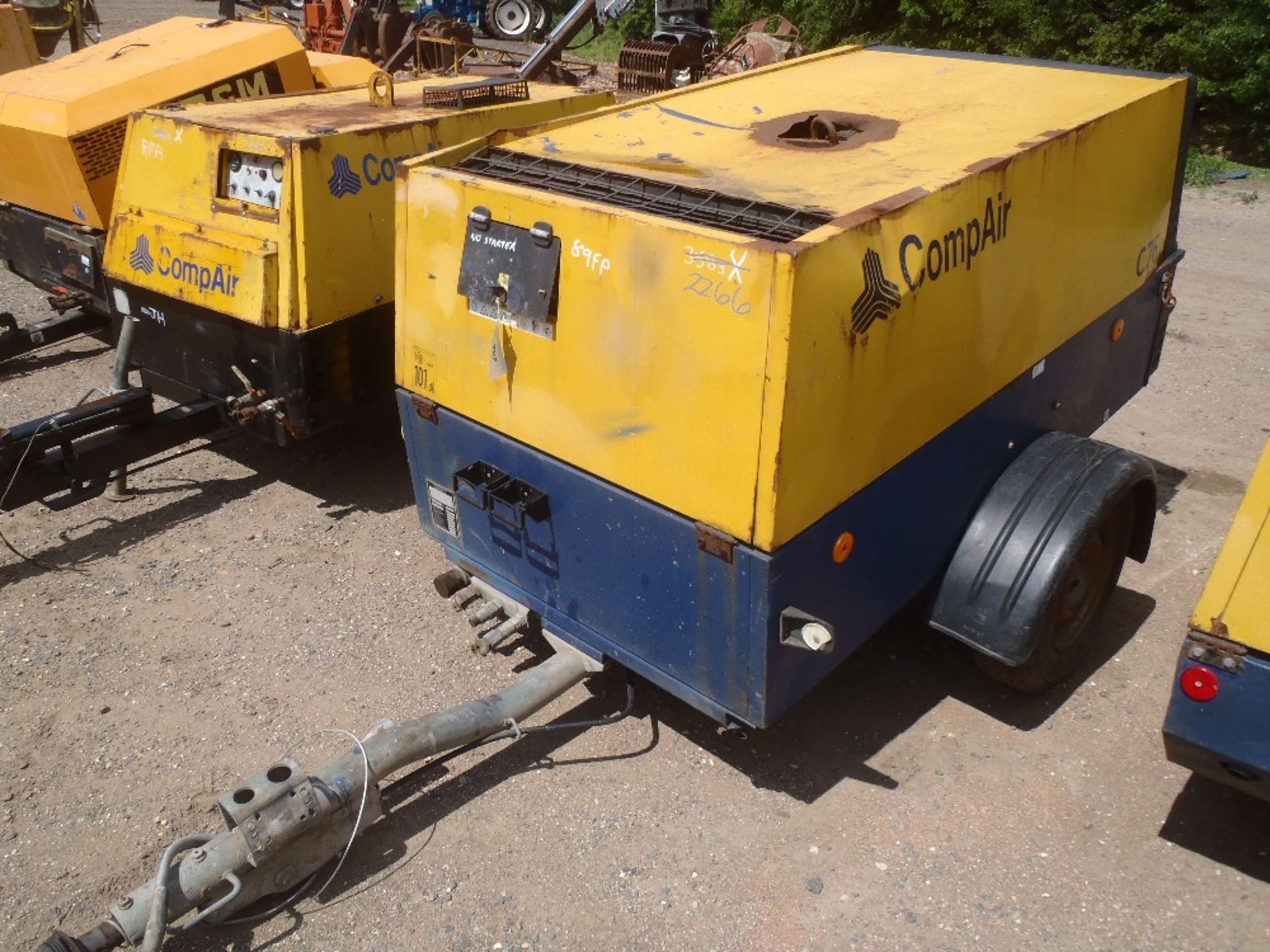 2003 Compair C76 Fast Tow Compressor. Ser.No.10223014