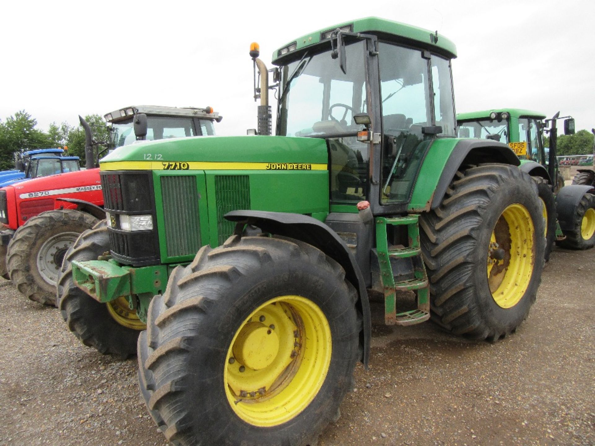 John Deere 7710 Tractor. Reg.No. W886 PKS