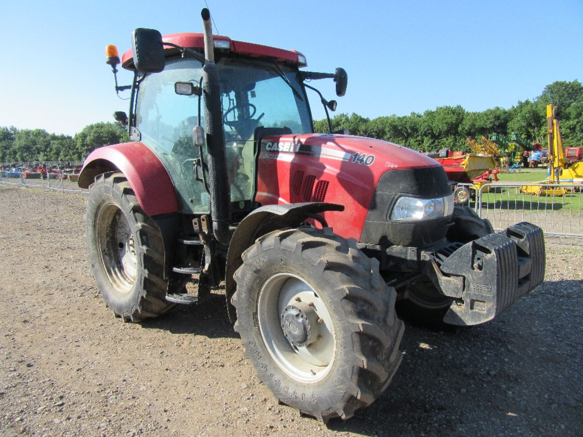 Case MX140 Tractor. Reg.No. PO11 FBC Ser No ZABE62161 - Image 2 of 14