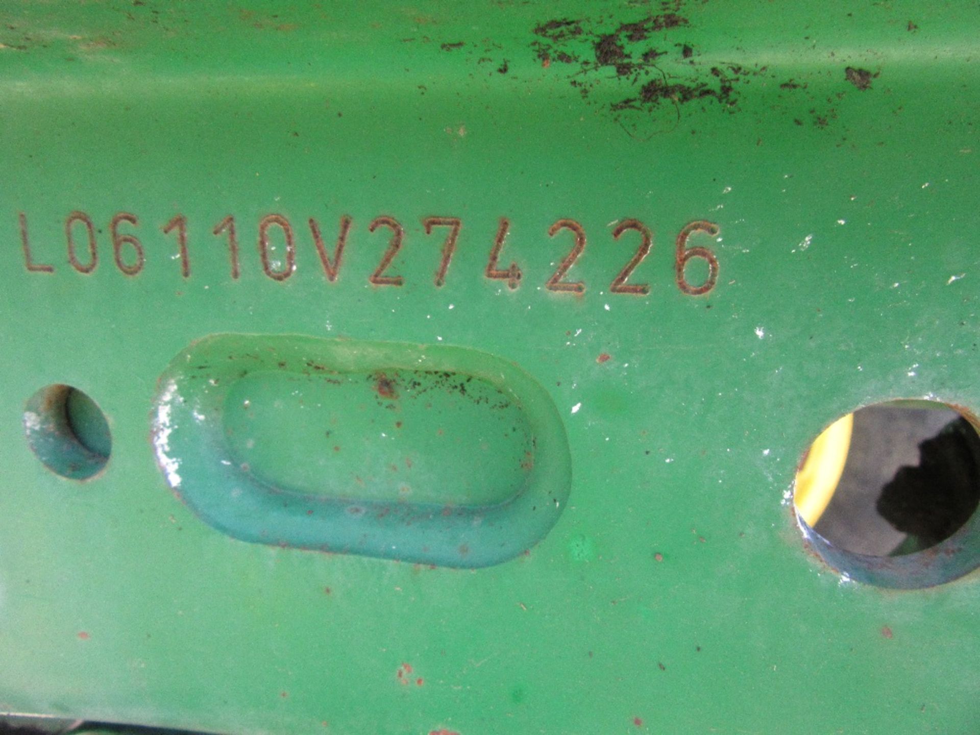 John Deere 6110 4wd Power Quad Tractor. No V5. Reg.No. W864 VOD Ser No 274226 - Image 15 of 15