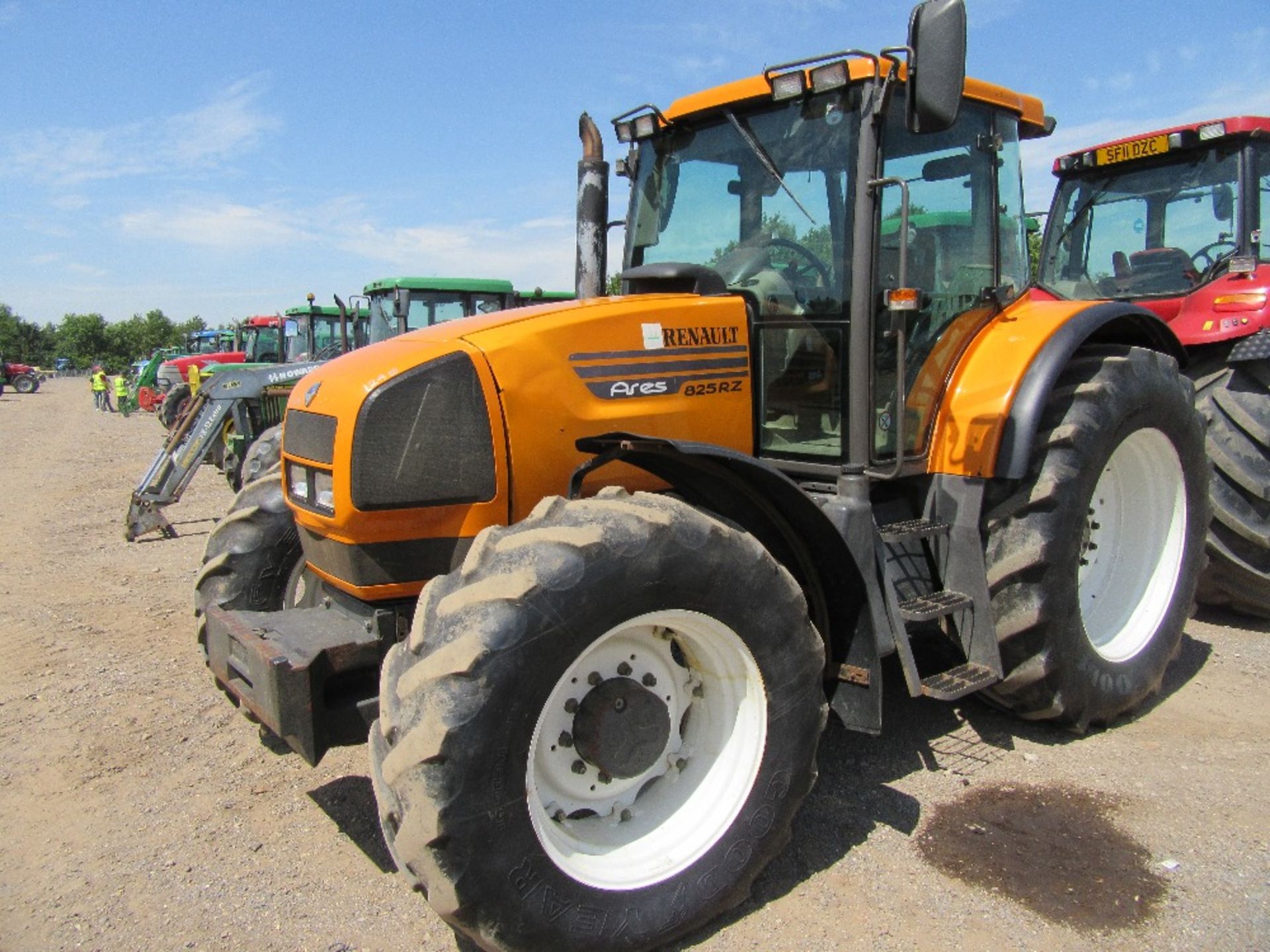 2001 Renault Ares 825 4wd Tractor. V5 will be supplied. Reg No AY51 FKU Ser No 4320378