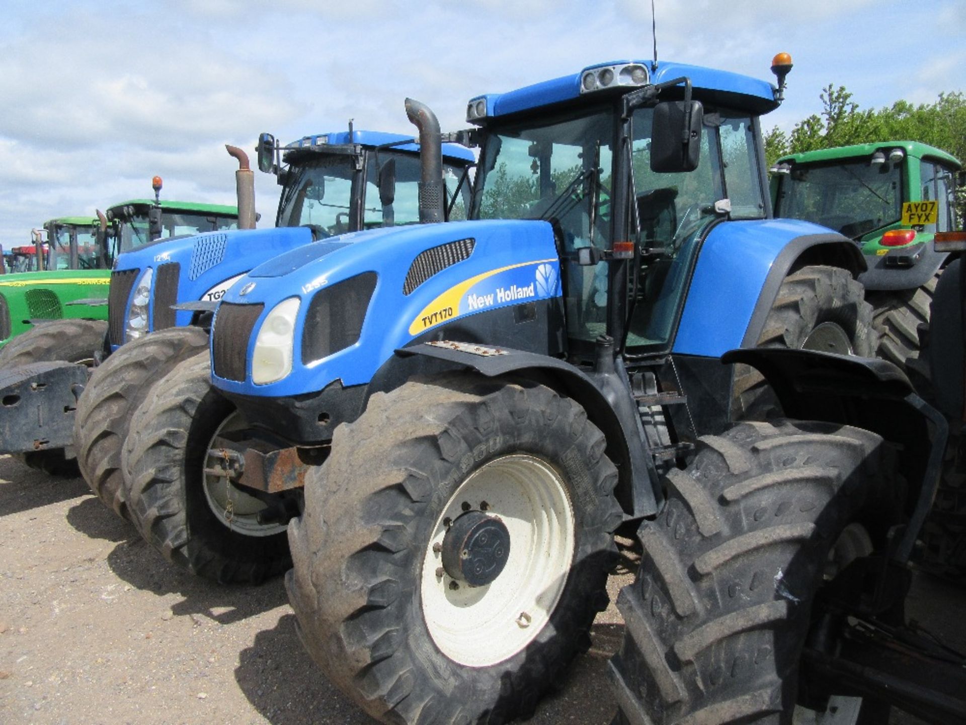 2007 New Holland TVT 170 50k Tractor Ser.No. DBD097097  1624 Hours