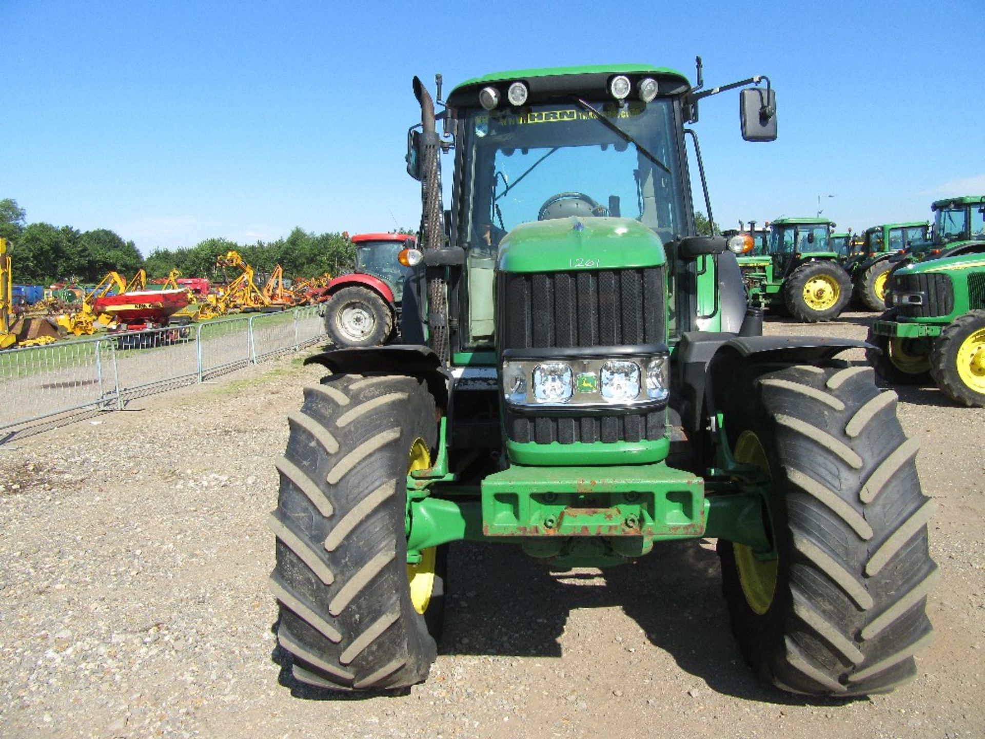 John Deere 6830 4wd Tractor. Reg.No. SV08 AET Ser No 547851 - Image 2 of 15