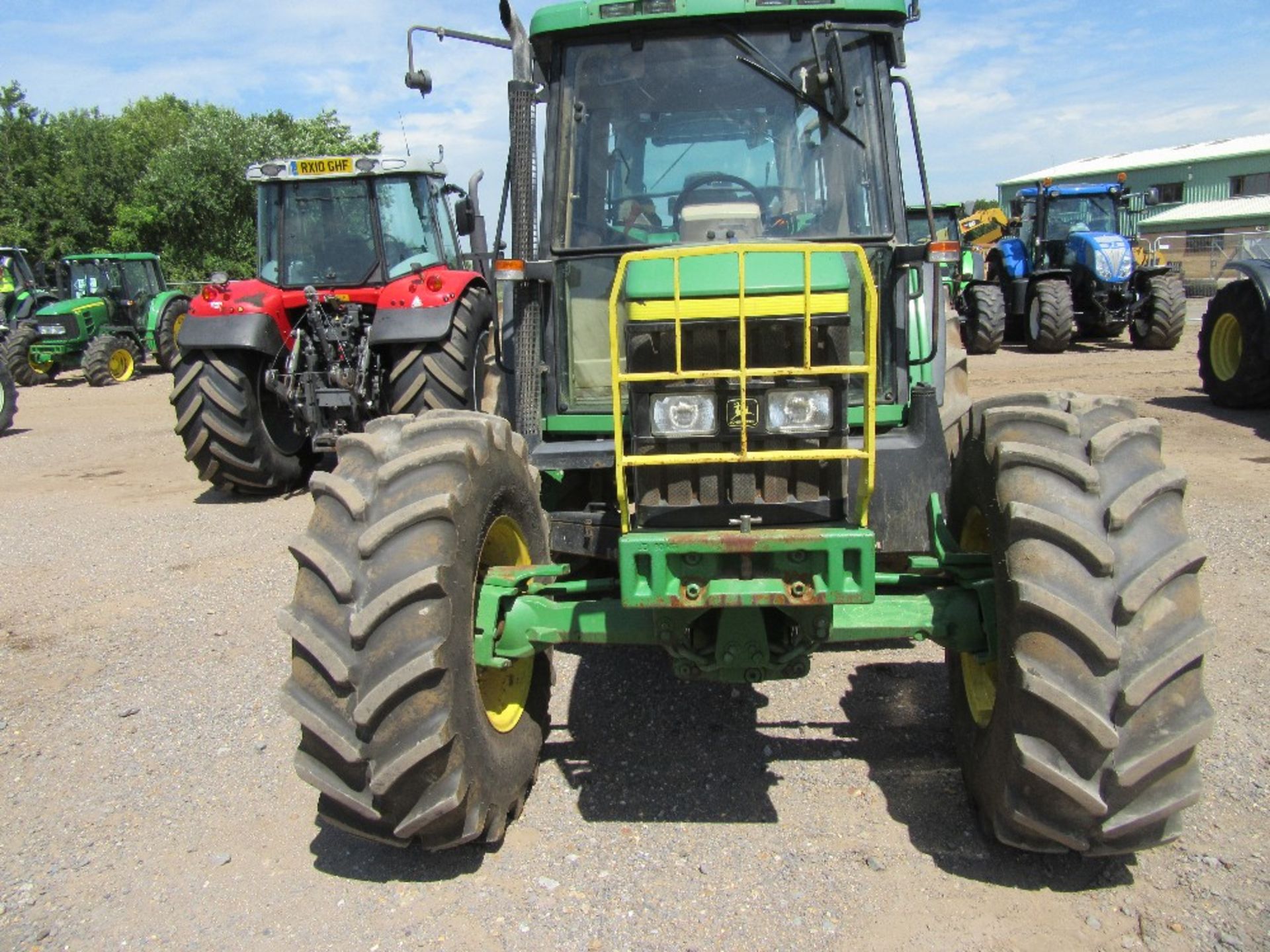 1999 John Deere 6310 4wd Tractor with Front Suspension. 6605 hrs. V5 will be supplied. Reg.No. - Image 2 of 13