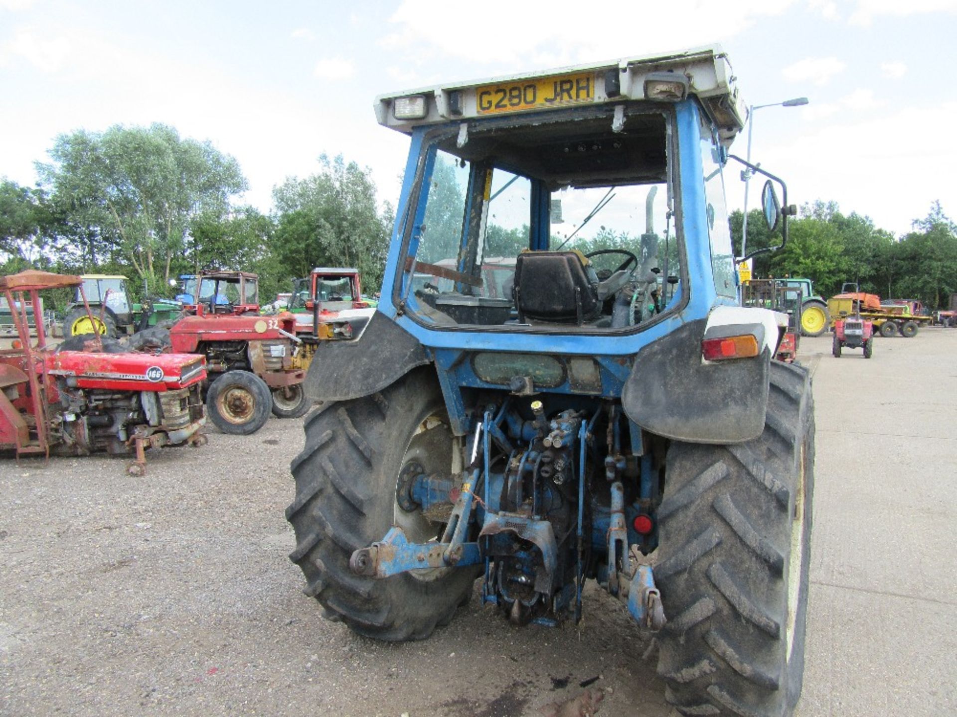 Ford 7810 2wd Tractor. No V5. Reg.No. G290 JRH Ser No BC16195 - Image 4 of 12