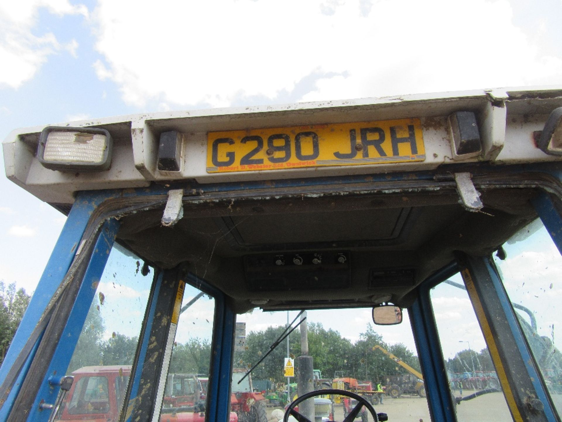 Ford 7810 2wd Tractor. No V5. Reg.No. G290 JRH Ser No BC16195 - Image 6 of 12