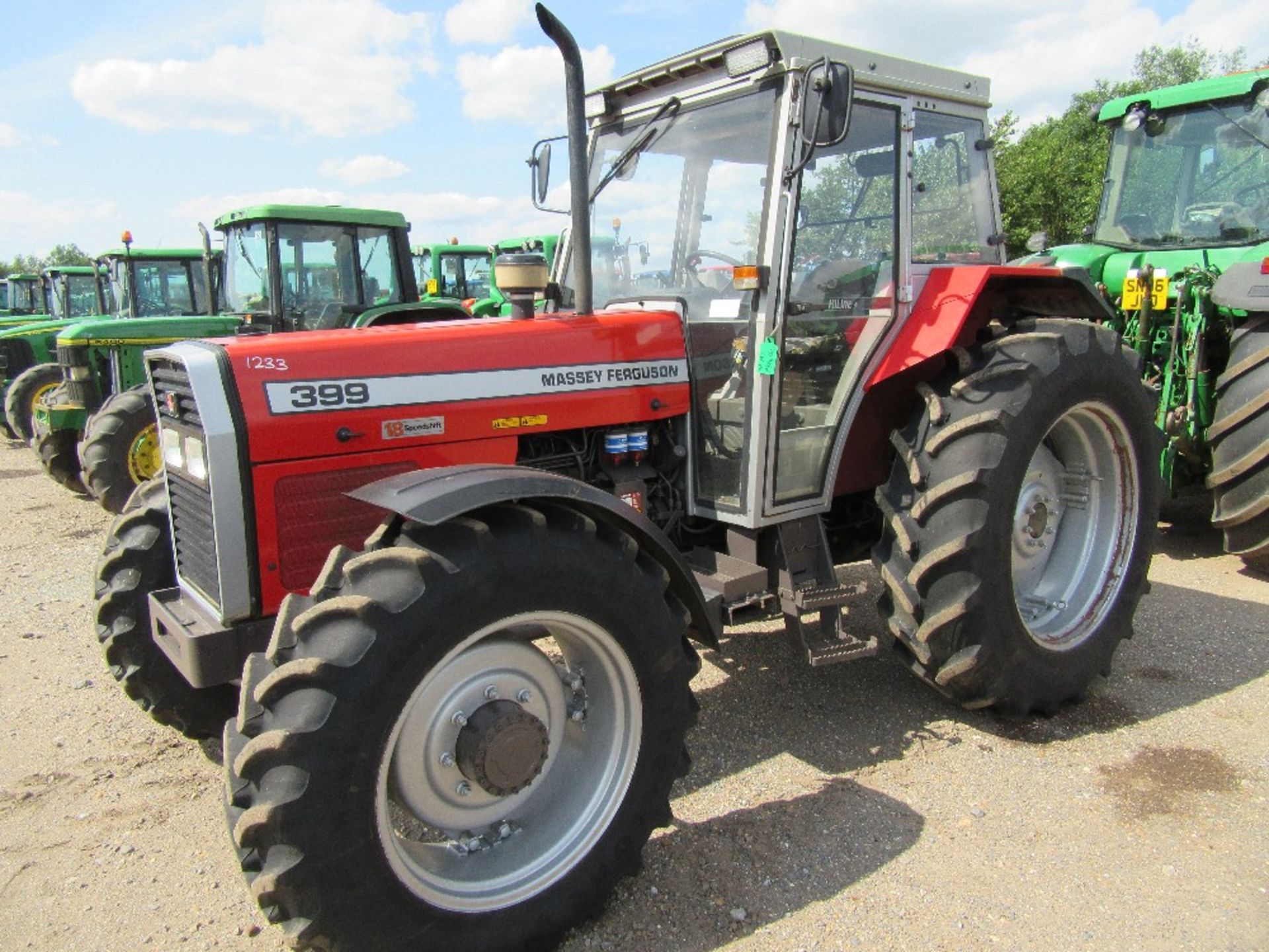 1996 Massey Ferguson 399 Tractor 1 Owner from new. Reg No P946 YSS Ser No E271290