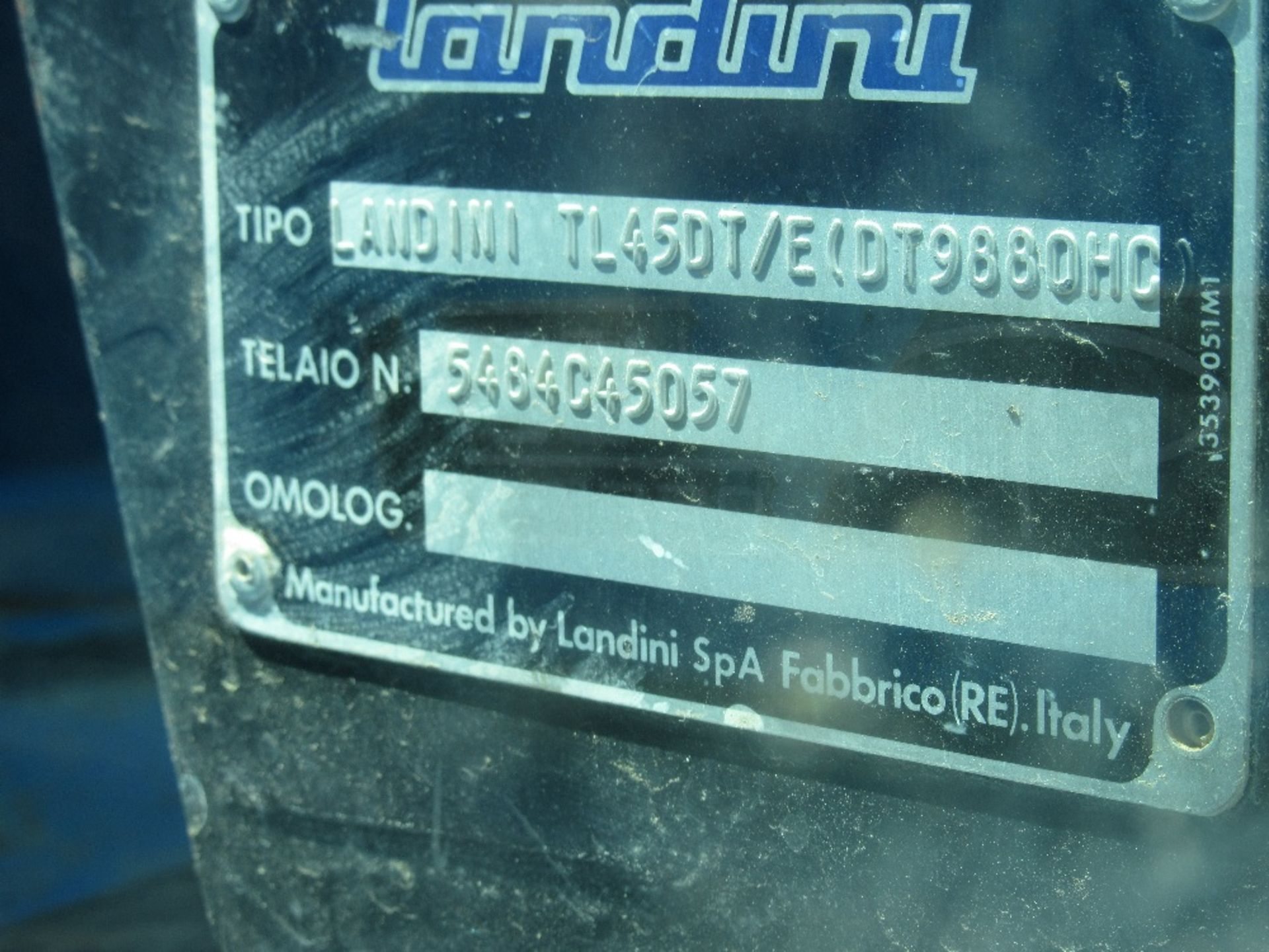 Landini 9880 High Clearance Tractor Reg No. M865 SSO Ser No G45057 - Image 12 of 12