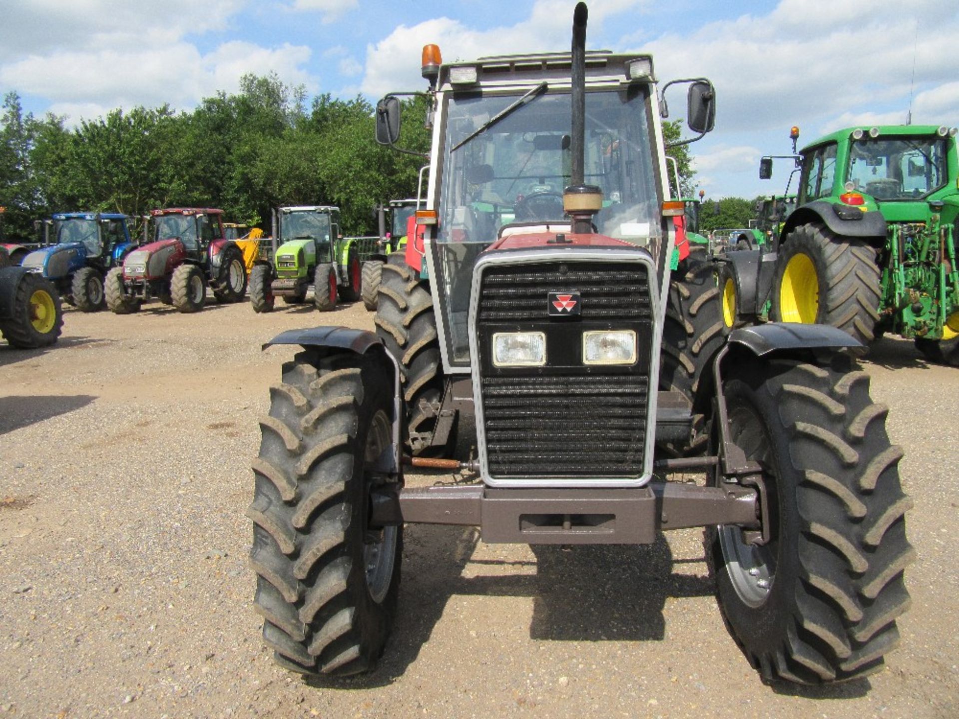 1996 Massey Ferguson 399 Tractor 1 Owner from new. Reg No P946 YSS Ser No E271290 - Image 2 of 13