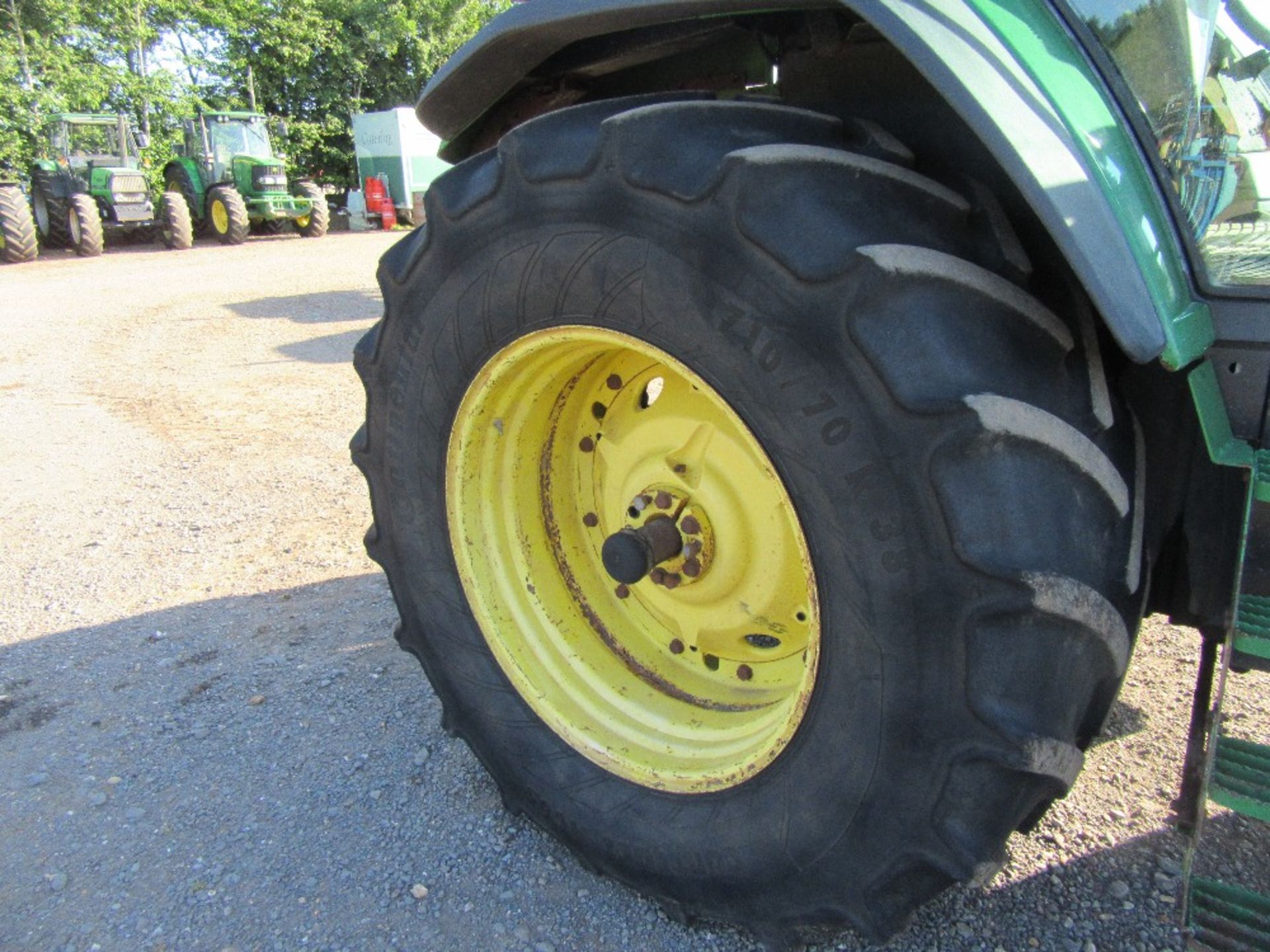 John Deere 7710 Tractor with 710 Tyres.  Reg No S854 BFC Ser No F010939 - Image 5 of 16