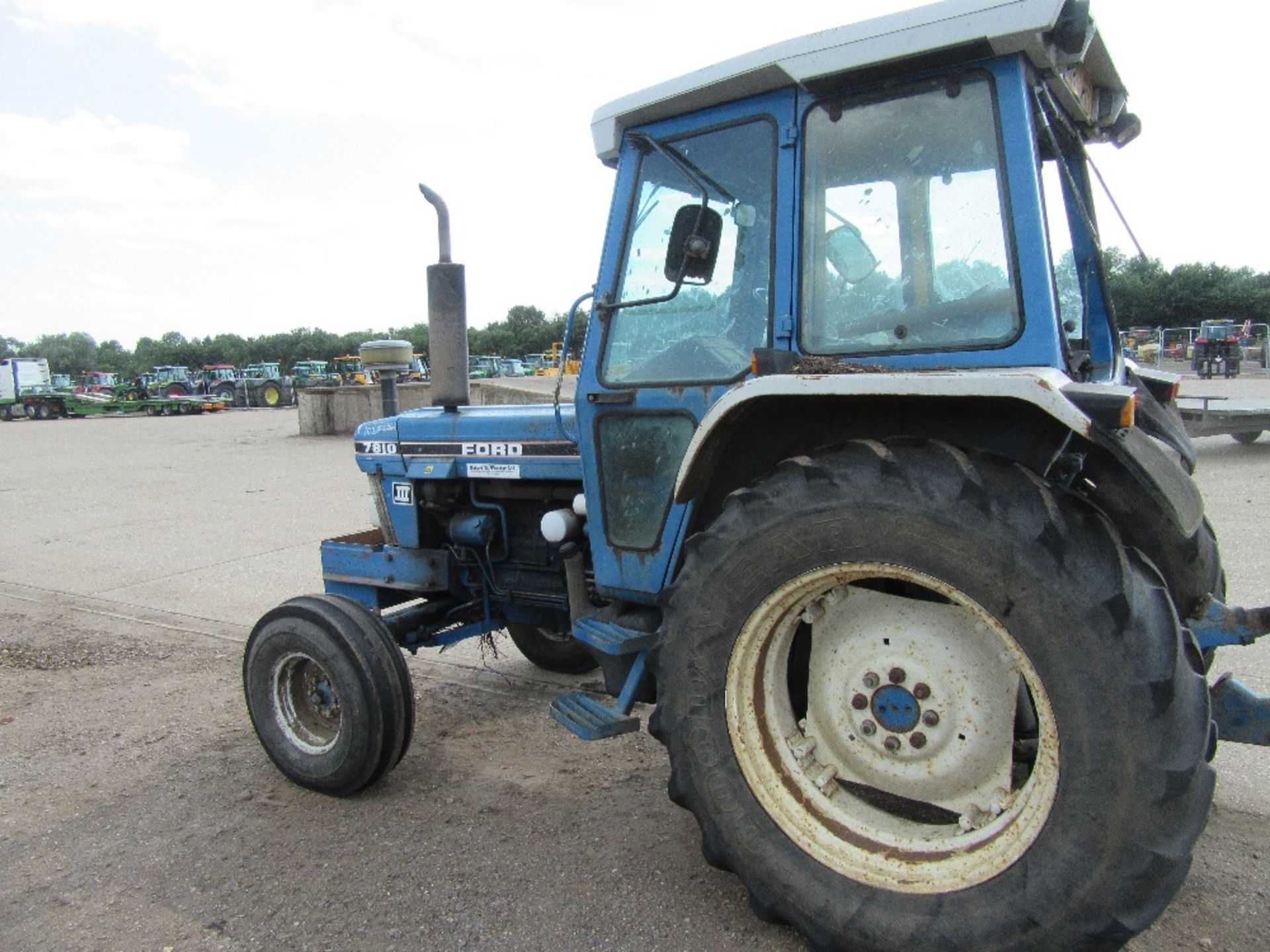 Ford 7810 2wd Tractor. No V5. Reg.No. G290 JRH Ser No BC16195 - Image 7 of 12