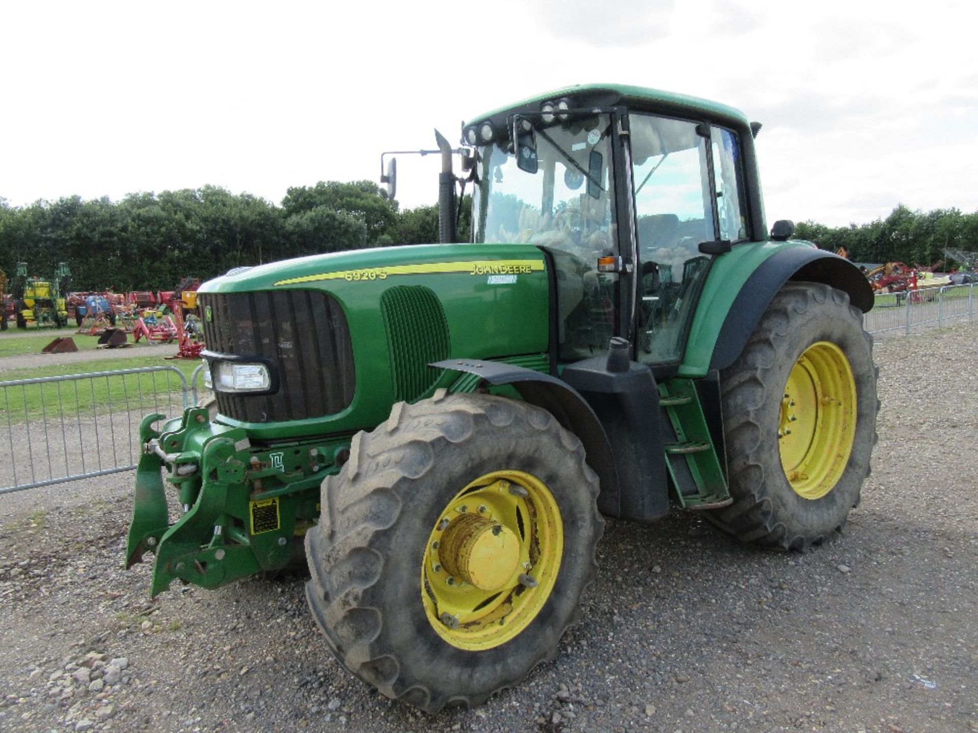 John Deere 6920S Auto Power 50k TLS HCS Tractor with 20.8R38 & 16.9R28 Tyres. V5 will be supplied.
