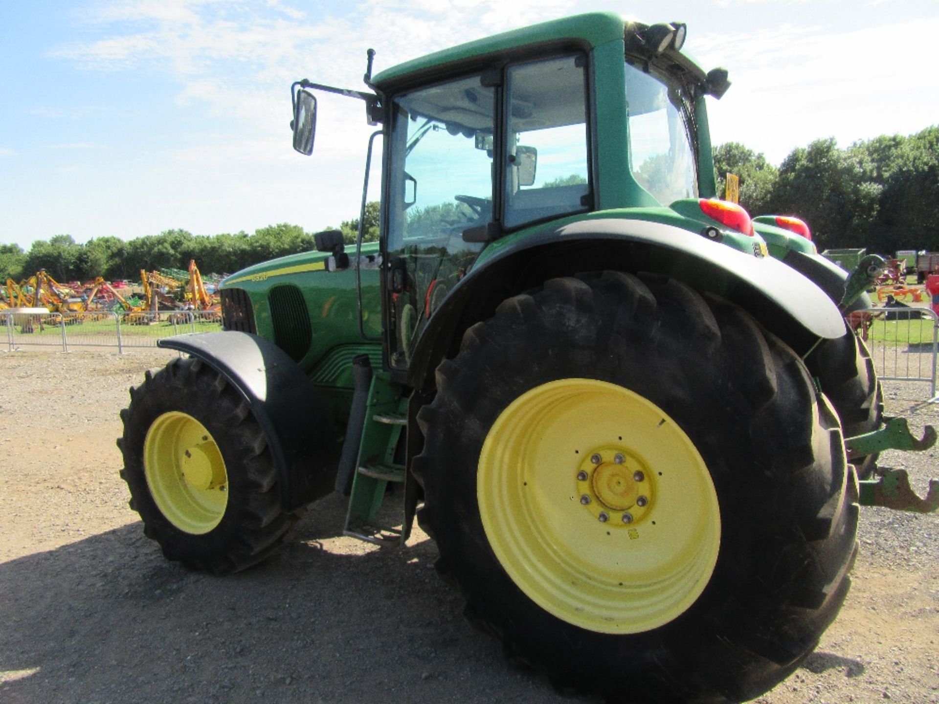 John Deere 6820 Tractor with Air Con & Front Suspension. 7569 hrs. V5 will be supplied. Reg.No. WX04 - Image 11 of 16