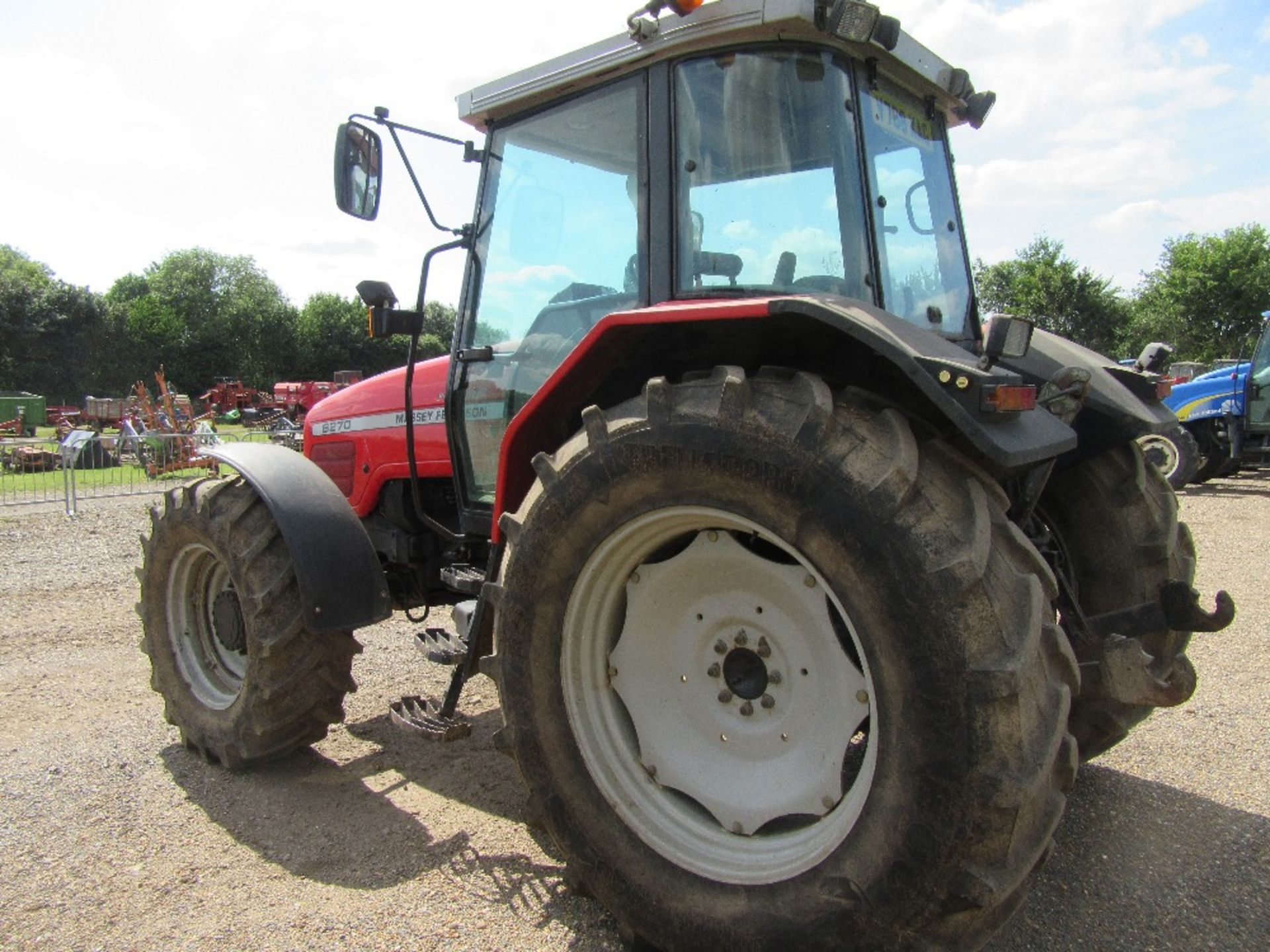 1999 Massey Ferguson 6270 Tractor. V5 will be supplied. Reg.No. V788 XAG Ser No H326015 - Image 7 of 13