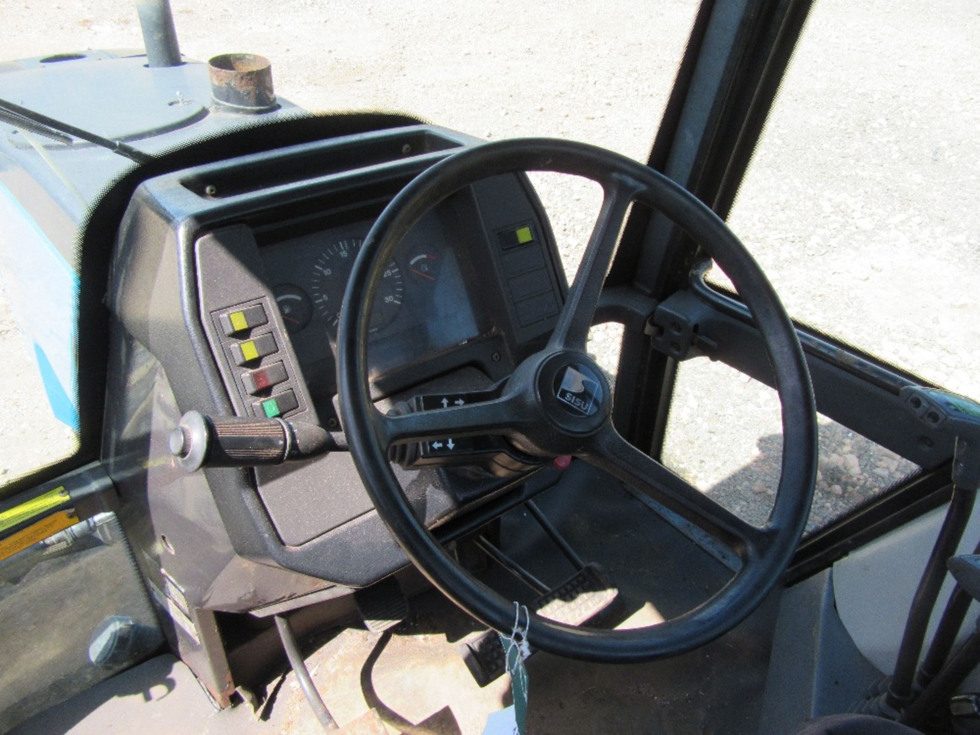 Valtra 6400 Tractor with Front Weights Reg No M644 POS - Image 12 of 14