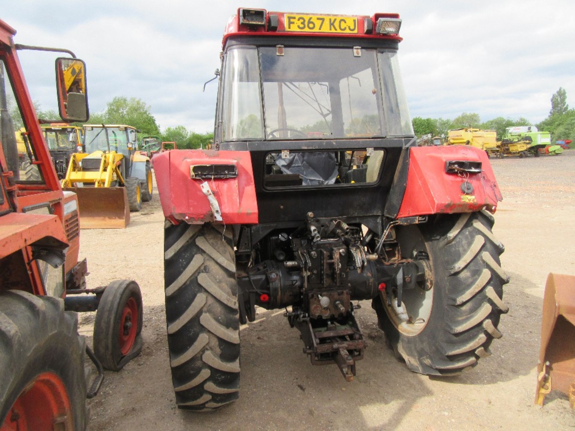 Case 956XL Tractor. Reg.No. F367 KCJ  Ser.No. D004811 - Image 6 of 11