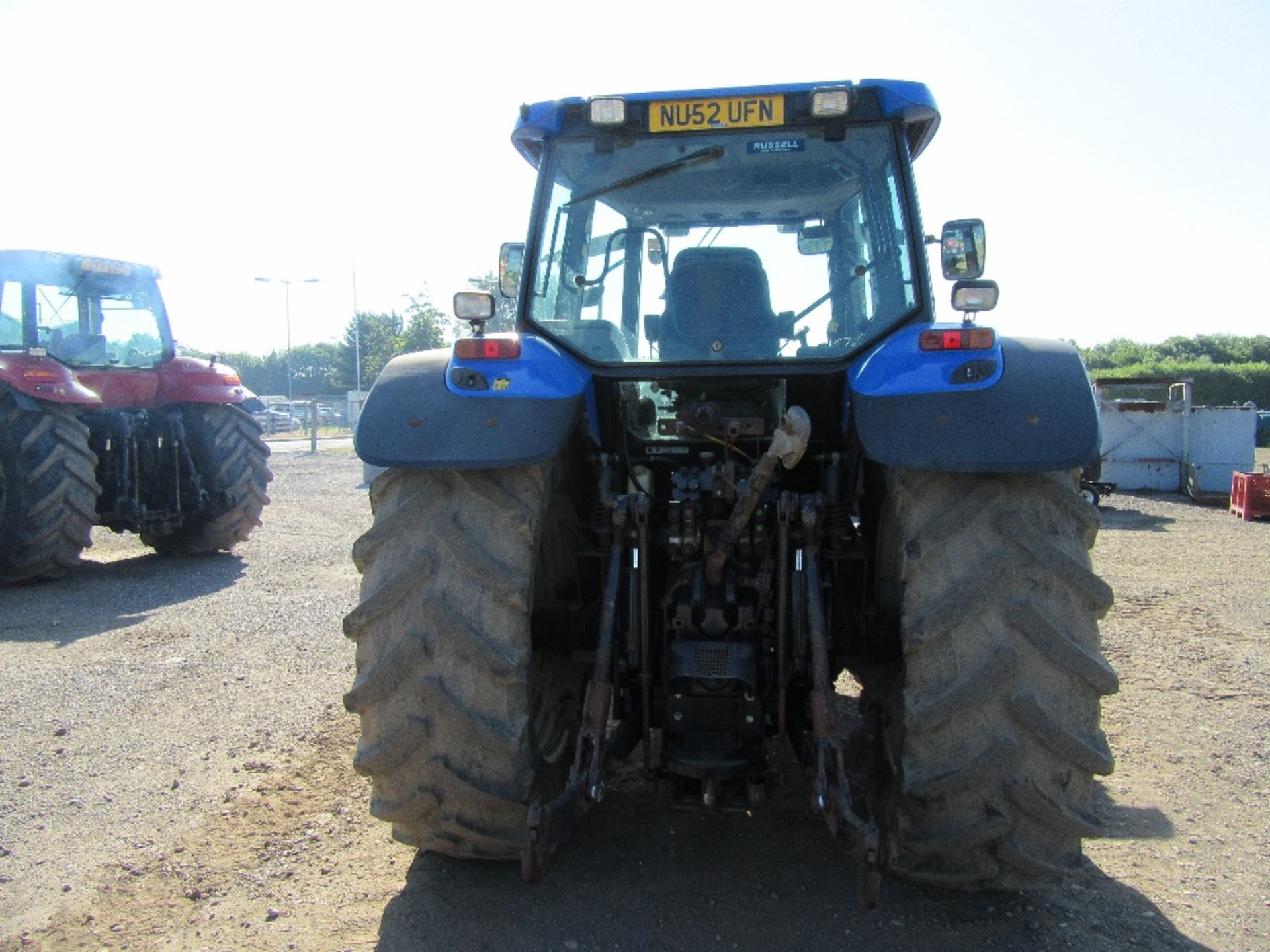 2003 New Holland TM190 4wd Power Command Tractor, Manual Spools Reg No NU52 UFN Ser No ACM199035 - Image 5 of 14