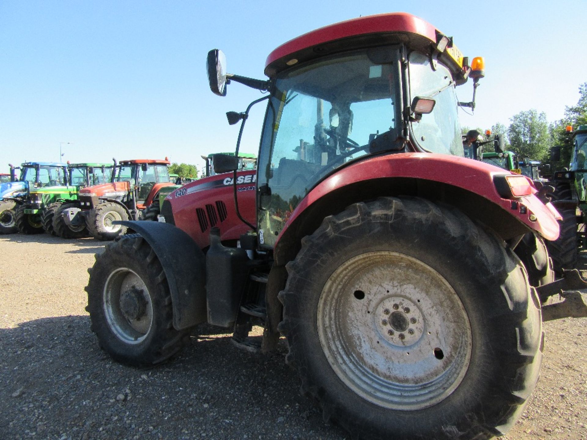 Case MX140 Tractor. Reg.No. PO11 FBC Ser No ZABE62161 - Image 8 of 14