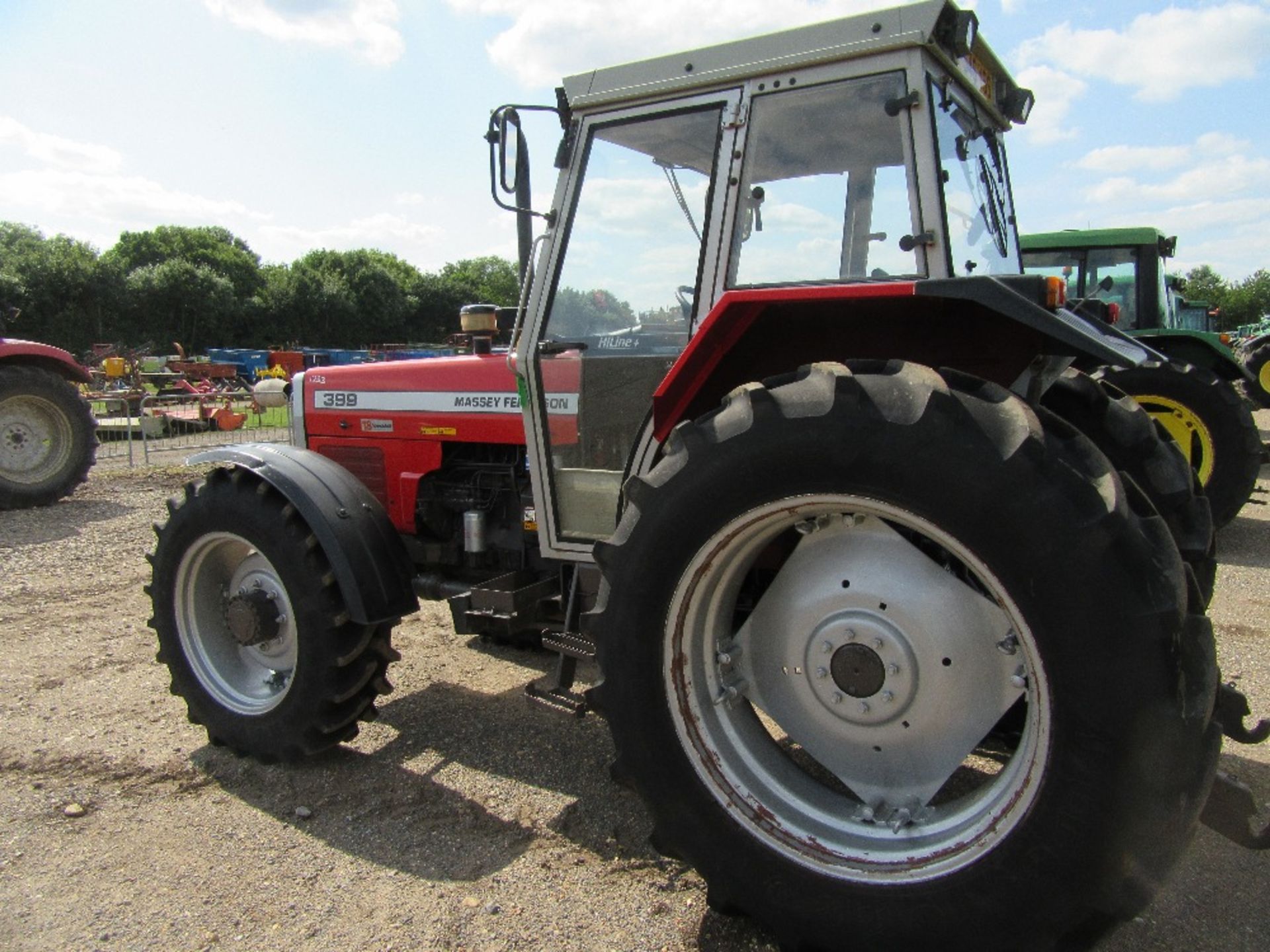 1996 Massey Ferguson 399 Tractor 1 Owner from new. Reg No P946 YSS Ser No E271290 - Image 7 of 13