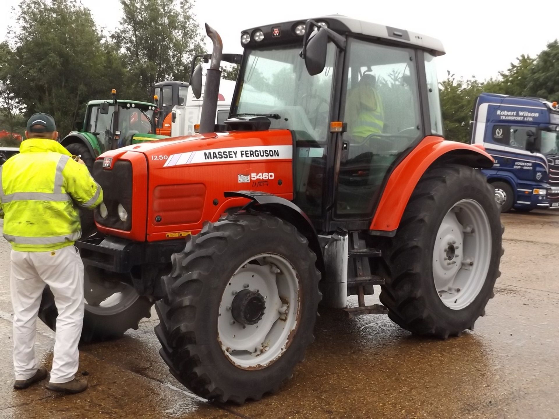 2007 Massey Ferguson 5460 Dyna 4 40k Tractor