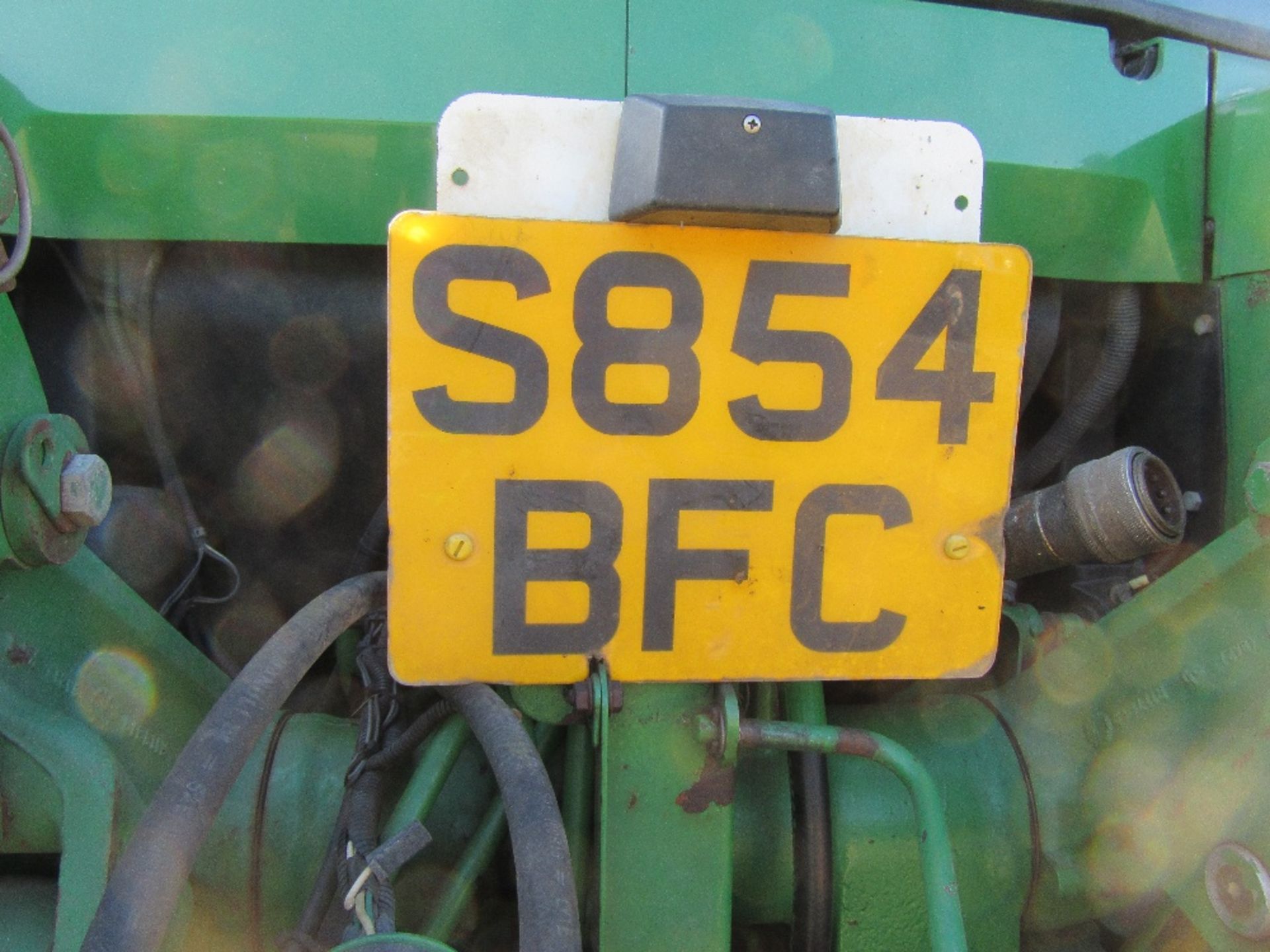 John Deere 7710 Tractor with 710 Tyres.  Reg No S854 BFC Ser No F010939 - Image 9 of 16