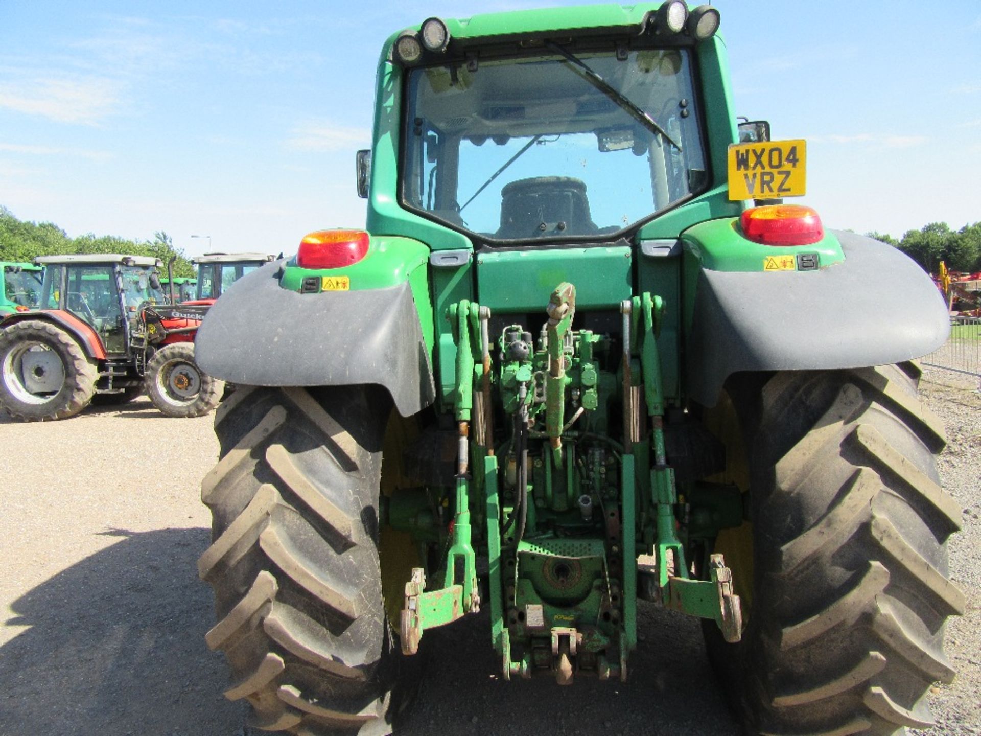 John Deere 6820 Tractor with Air Con & Front Suspension. 7569 hrs. V5 will be supplied. Reg.No. WX04 - Image 7 of 16