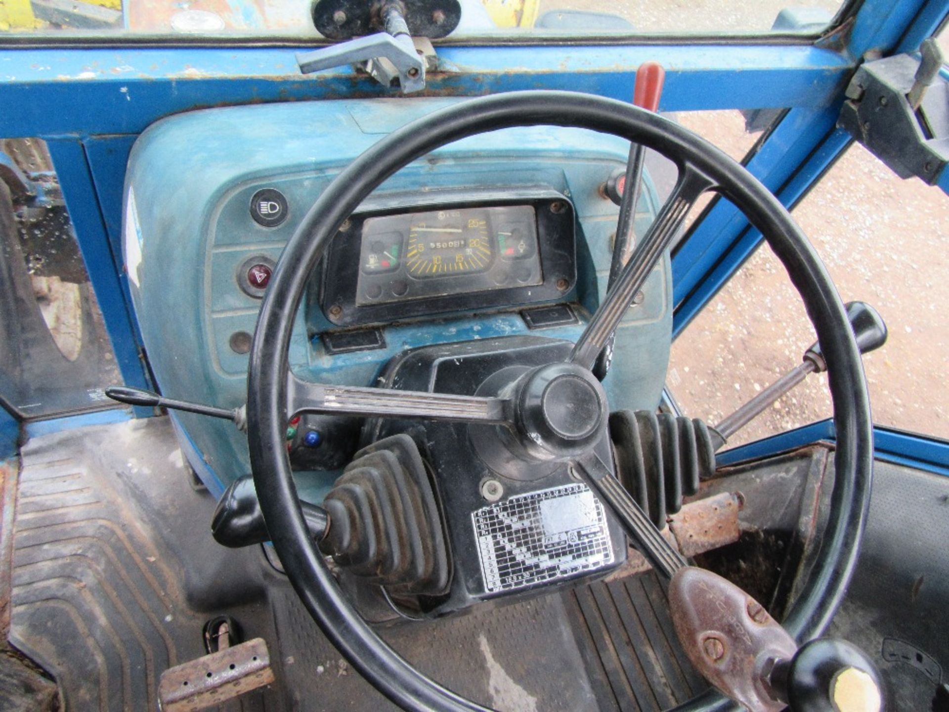 Ford 4610 Series III 4x4 Tractor AP Cab with Snow Plough Ser No BC64198 - Image 10 of 12