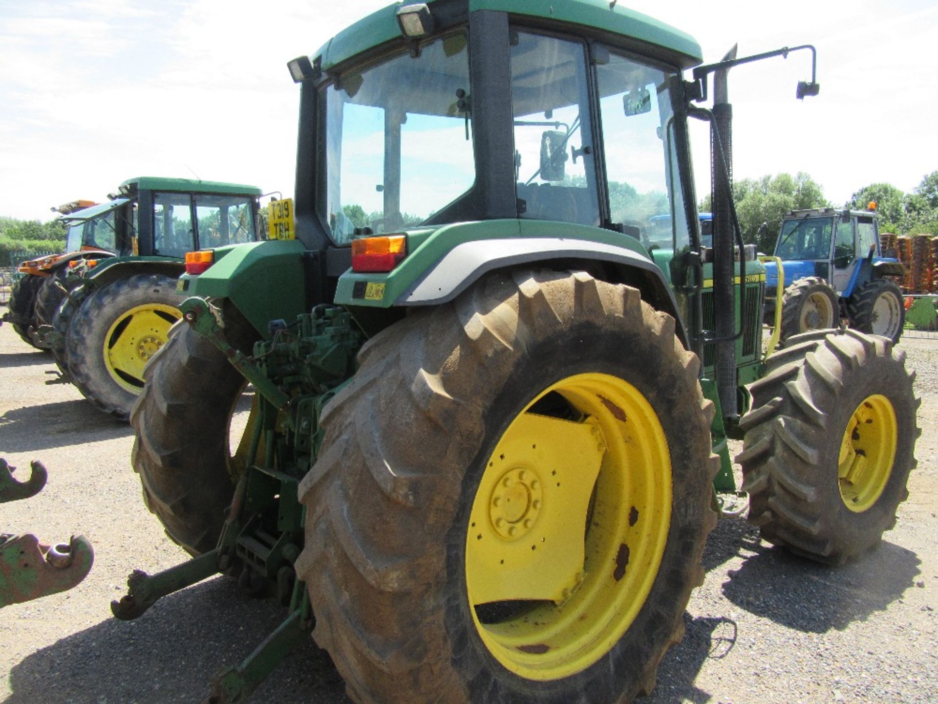 1999 John Deere 6310 4wd Tractor with Front Suspension. 6605 hrs. V5 will be supplied. Reg.No. - Image 6 of 13