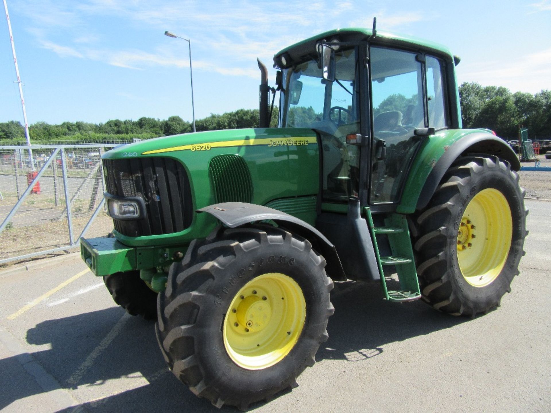 John Deere 6620 4wd Tractor. Reg.No. CW03 CPE Ser No 354945