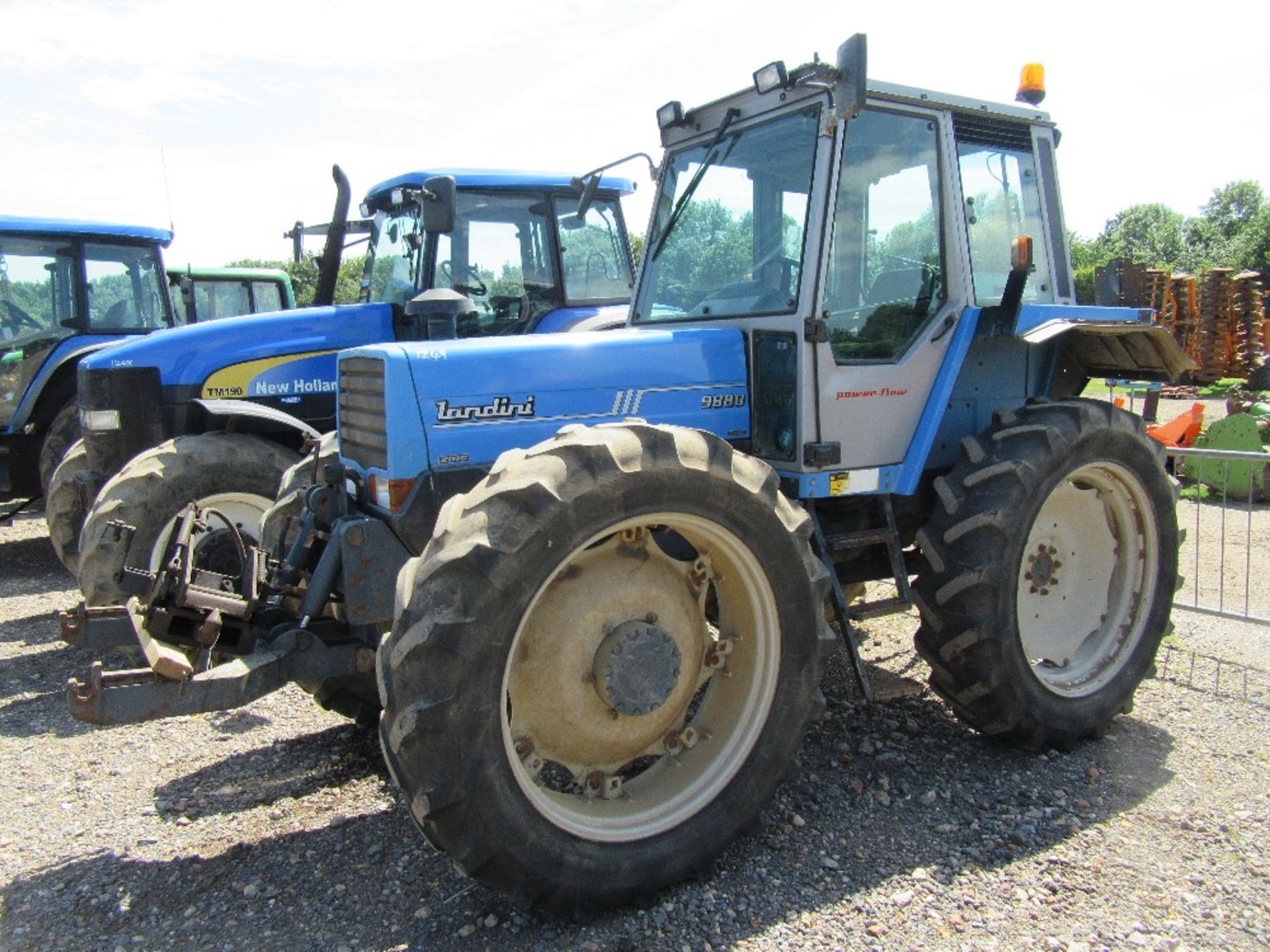 Landini 9880 High Clearance Tractor Reg No. M865 SSO Ser No G45057