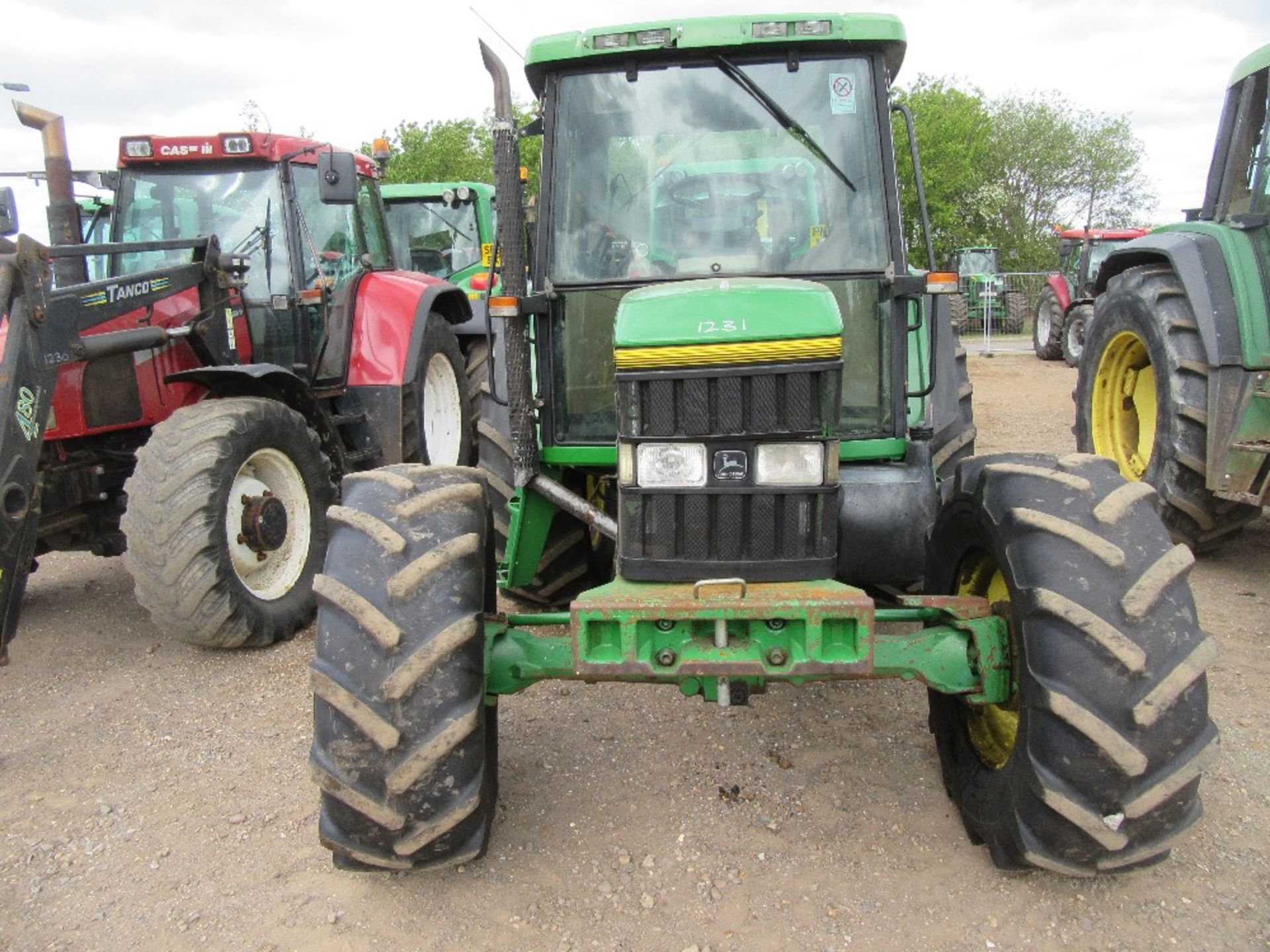 John Deere 6400 4wd Tractor. Reg.No. R95 AUG Ser.No. 186166 - Image 4 of 11