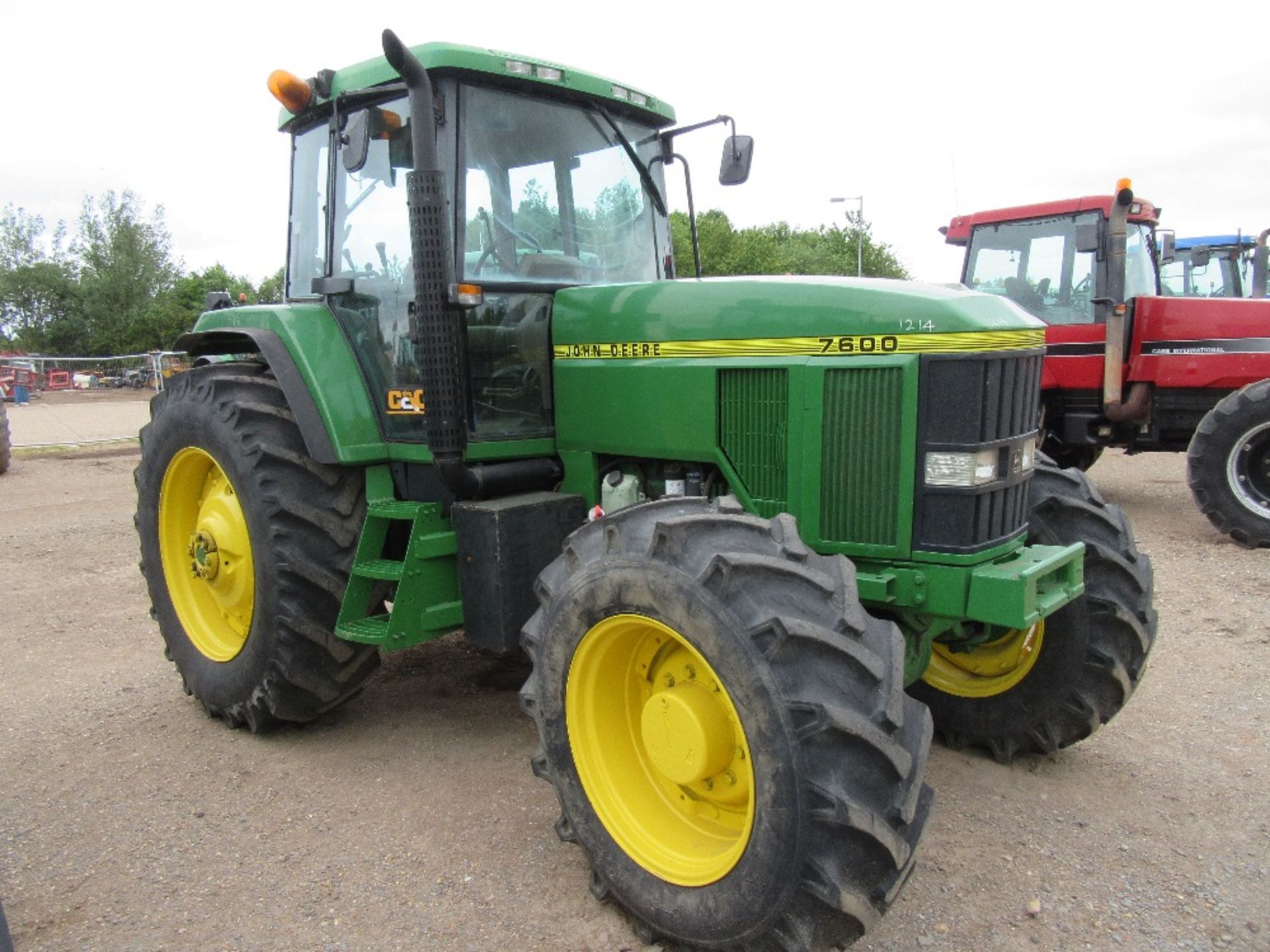 1993 John Deere 7600 140hp Tractor. V5 will be supplied.  Ser.No. H001940 - Image 8 of 9