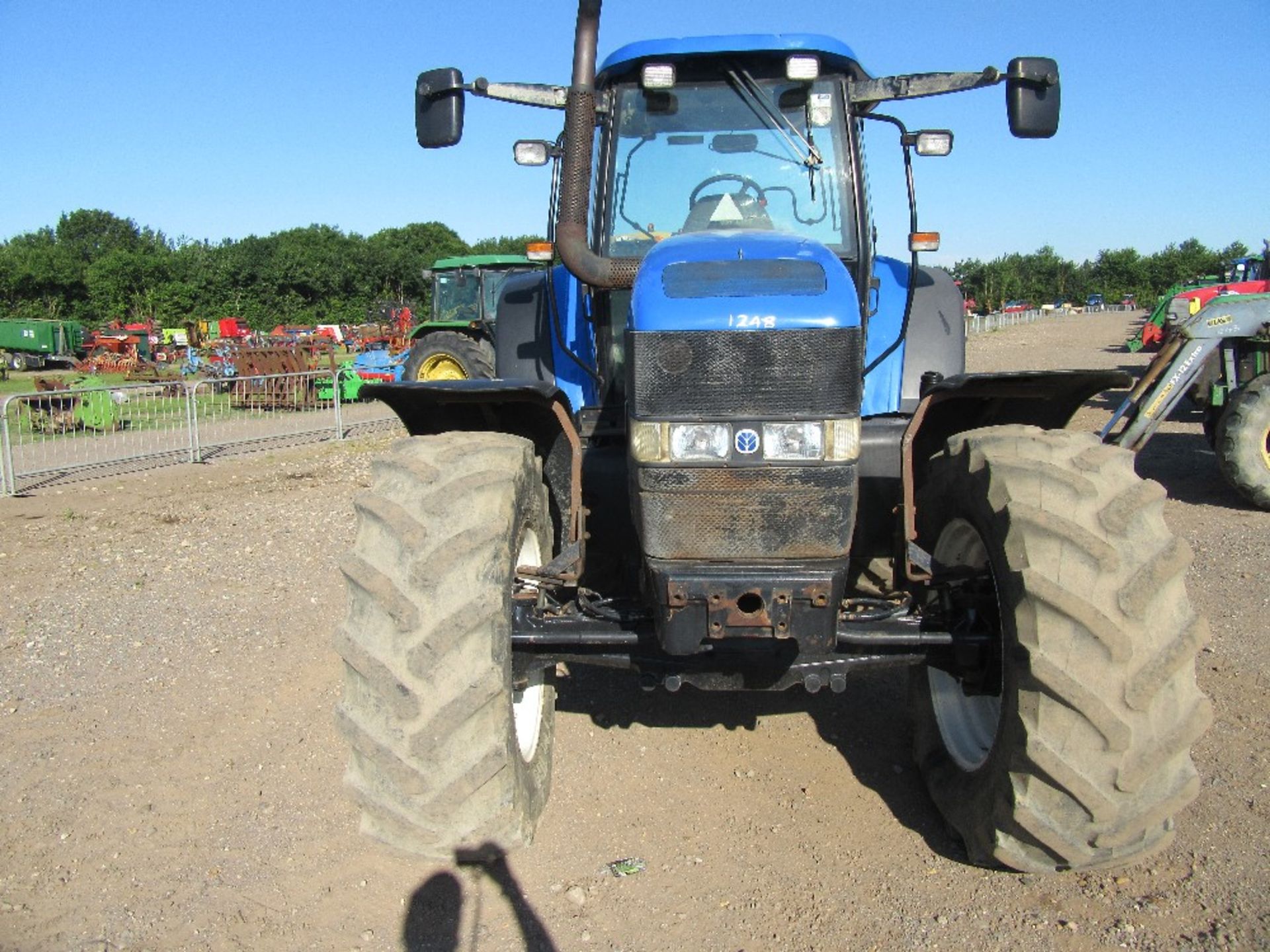 2003 New Holland TM190 4wd Power Command Tractor, Manual Spools Reg No NU52 UFN Ser No ACM199035 - Image 2 of 14