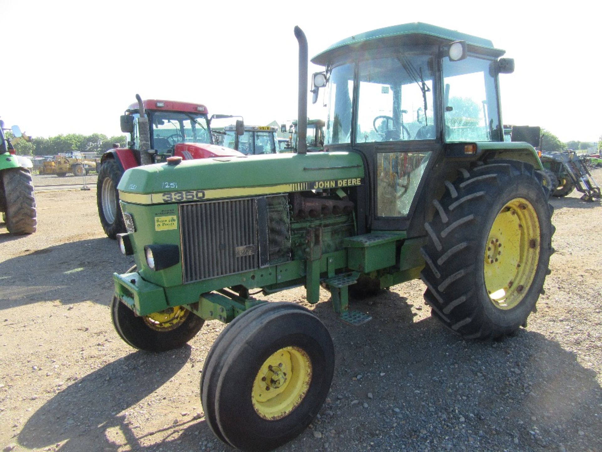 1990 John Deere 3350 2wd Tractor H reg Ser No 698883