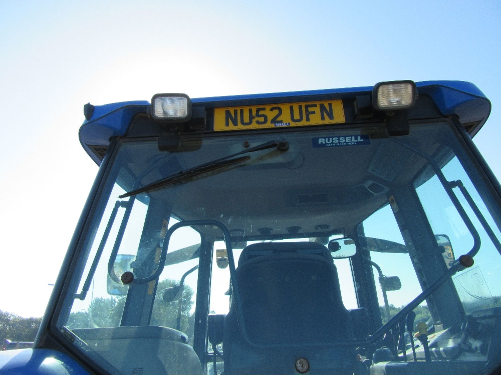 2003 New Holland TM190 4wd Power Command Tractor, Manual Spools Reg No NU52 UFN Ser No ACM199035 - Image 7 of 14