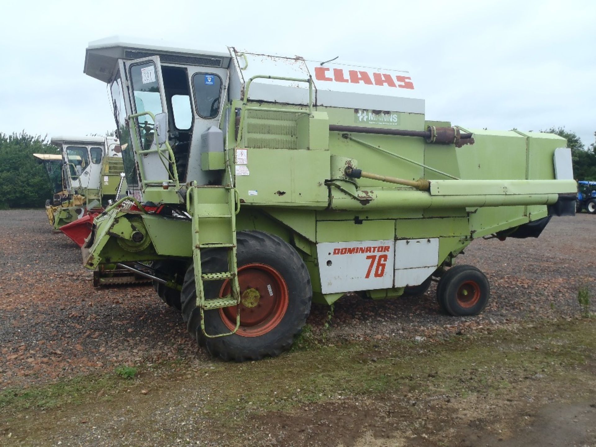 Claas 76 Combine Harvester with Perkins Engine & 12ft Header. 2644 hrs Ser No 84000345