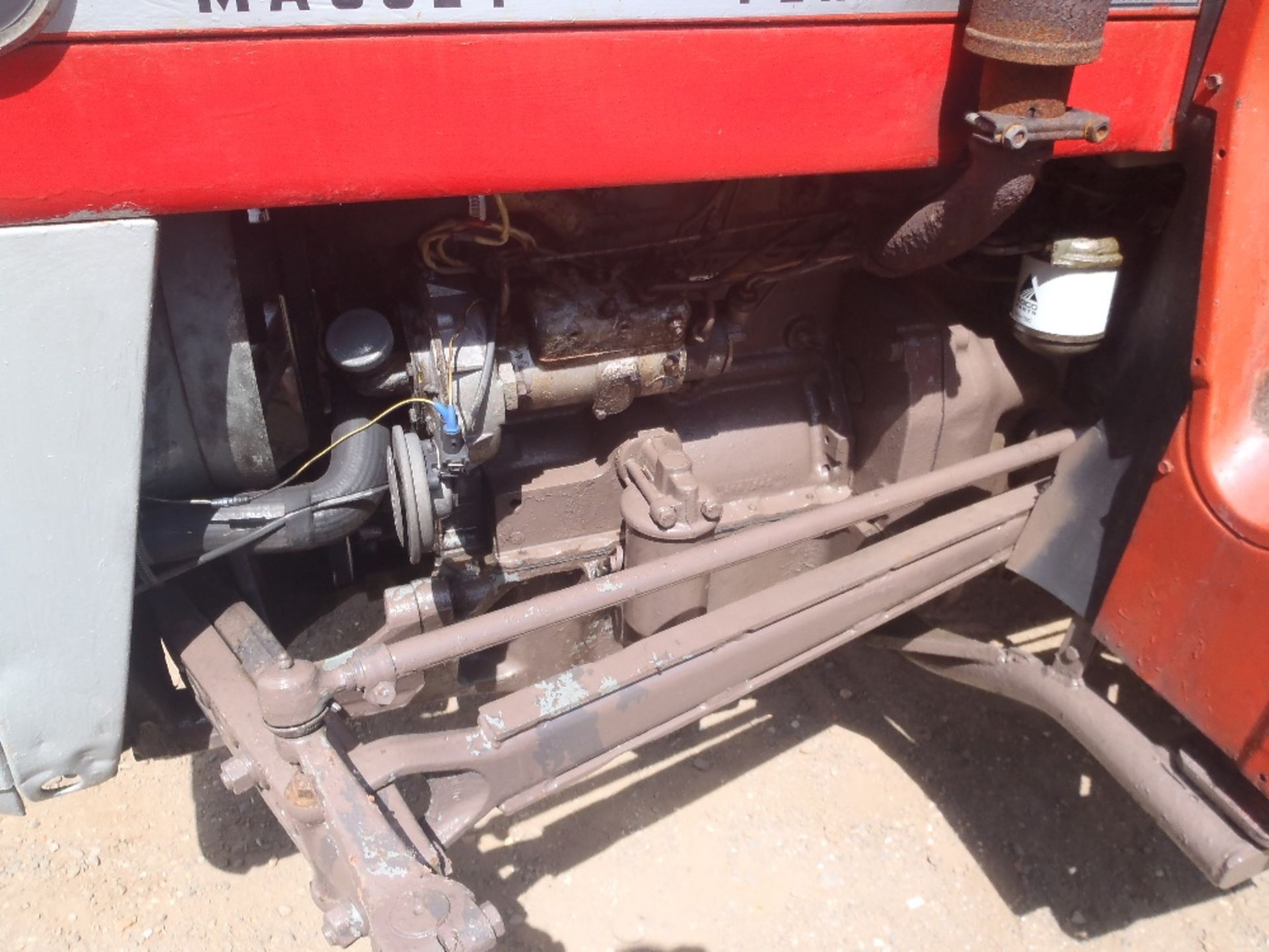 1966 Massey Ferguson 135 Tractor. Original Brown logbook will be supplied. Reg.No. FEI 667 Ser No - Image 7 of 8