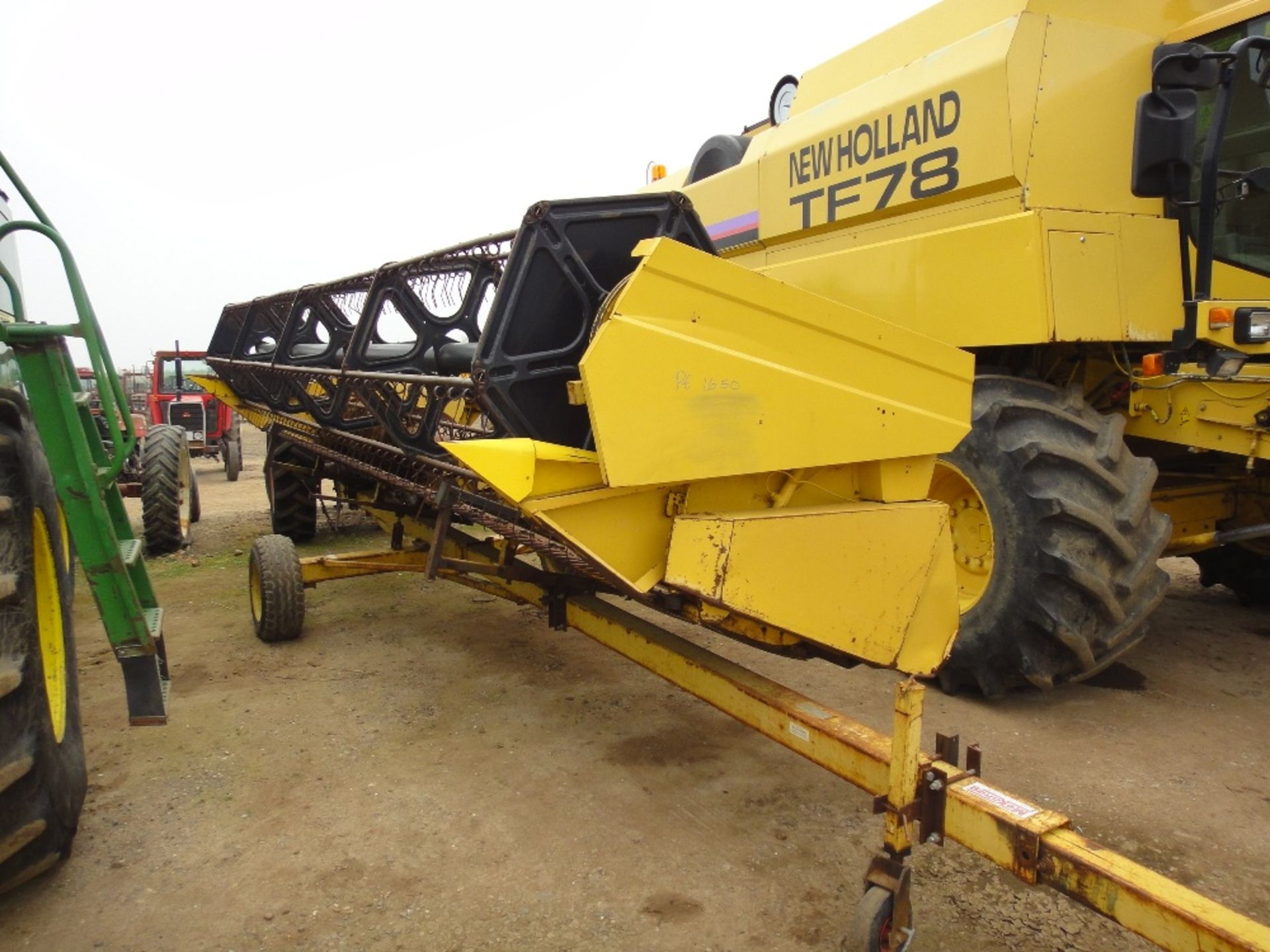 New Holland TF Elektra 78 Combine With 24ft Cut. P Reg. Ser.No.131661 - Image 7 of 12