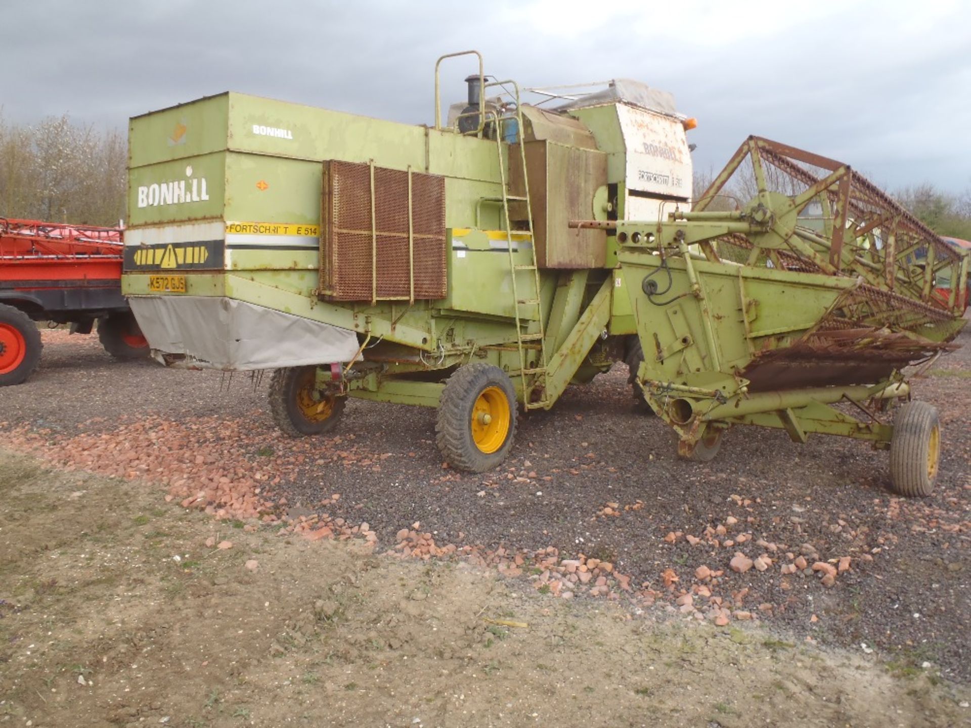 1993 Bonhill 14ft Combine and Trolley - Image 7 of 7